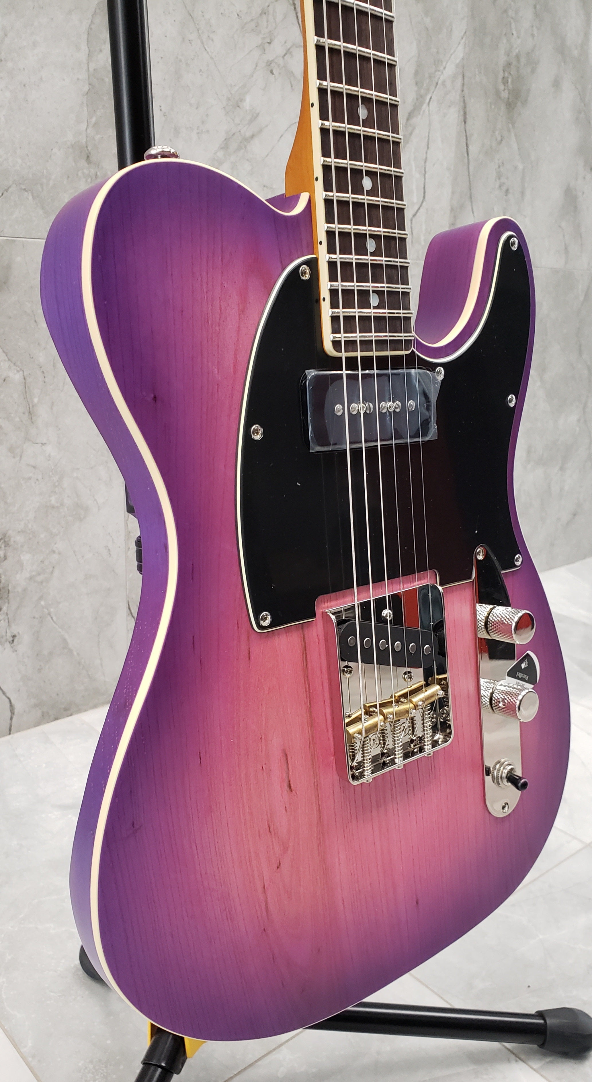 Schecter PT Special Electric Guitar Purple Burst Pearl 667 SHC