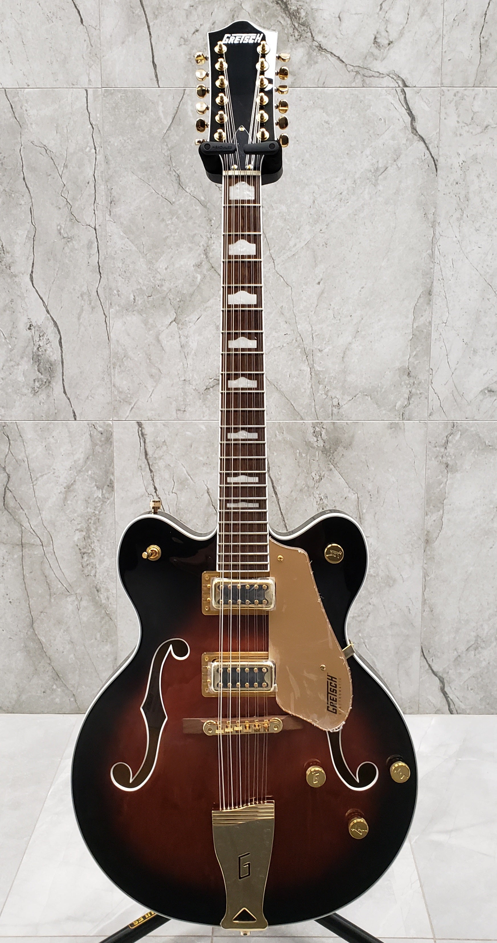 GRETSCH G5422G-12 Electromatic Classic Hollow Body Double-Cut 12 String with Gold Hardware Single Barrel Burst 2516319593