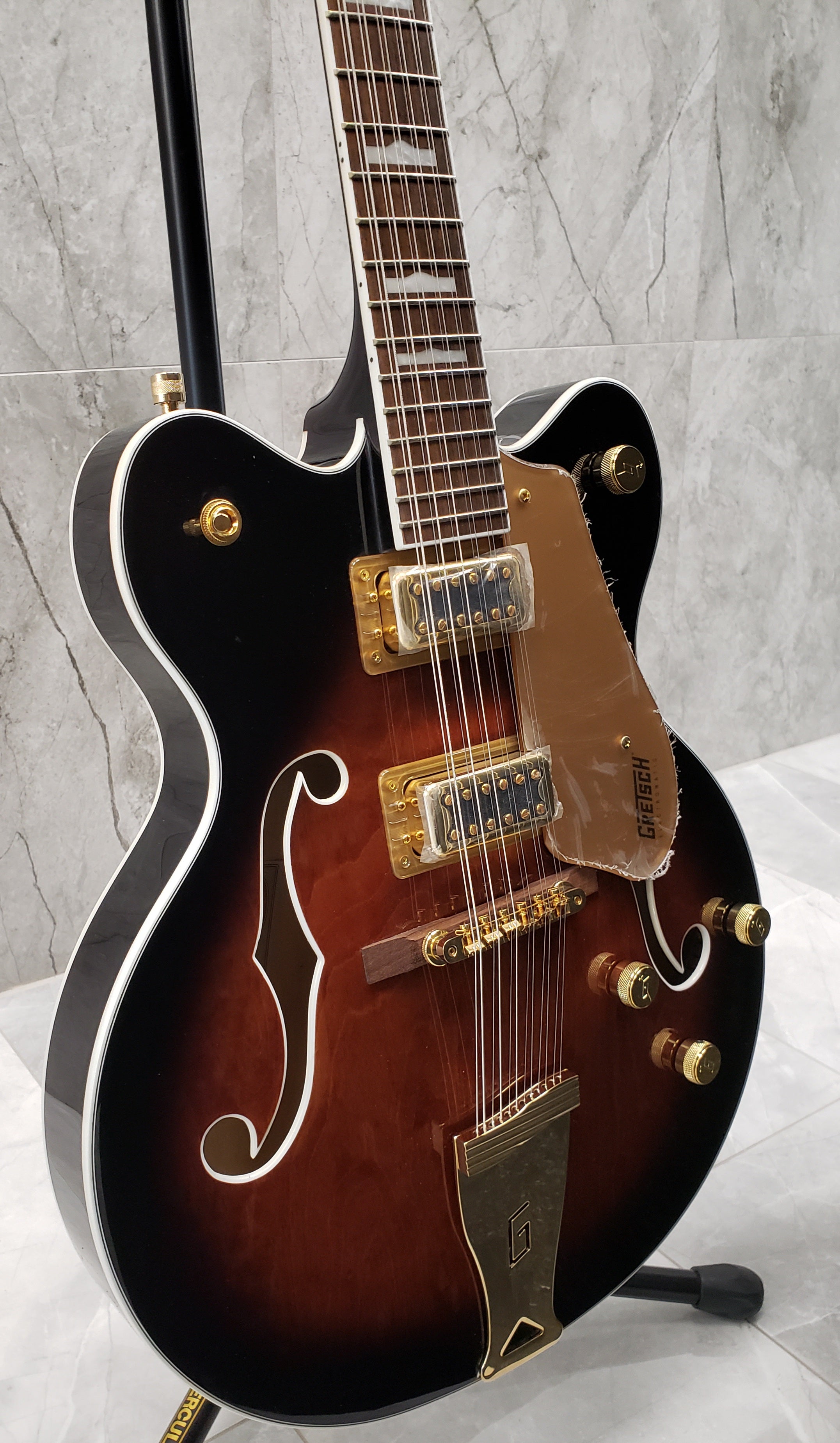 GRETSCH G5422G-12 Electromatic Classic Hollow Body Double-Cut 12 String with Gold Hardware Single Barrel Burst 2516319593