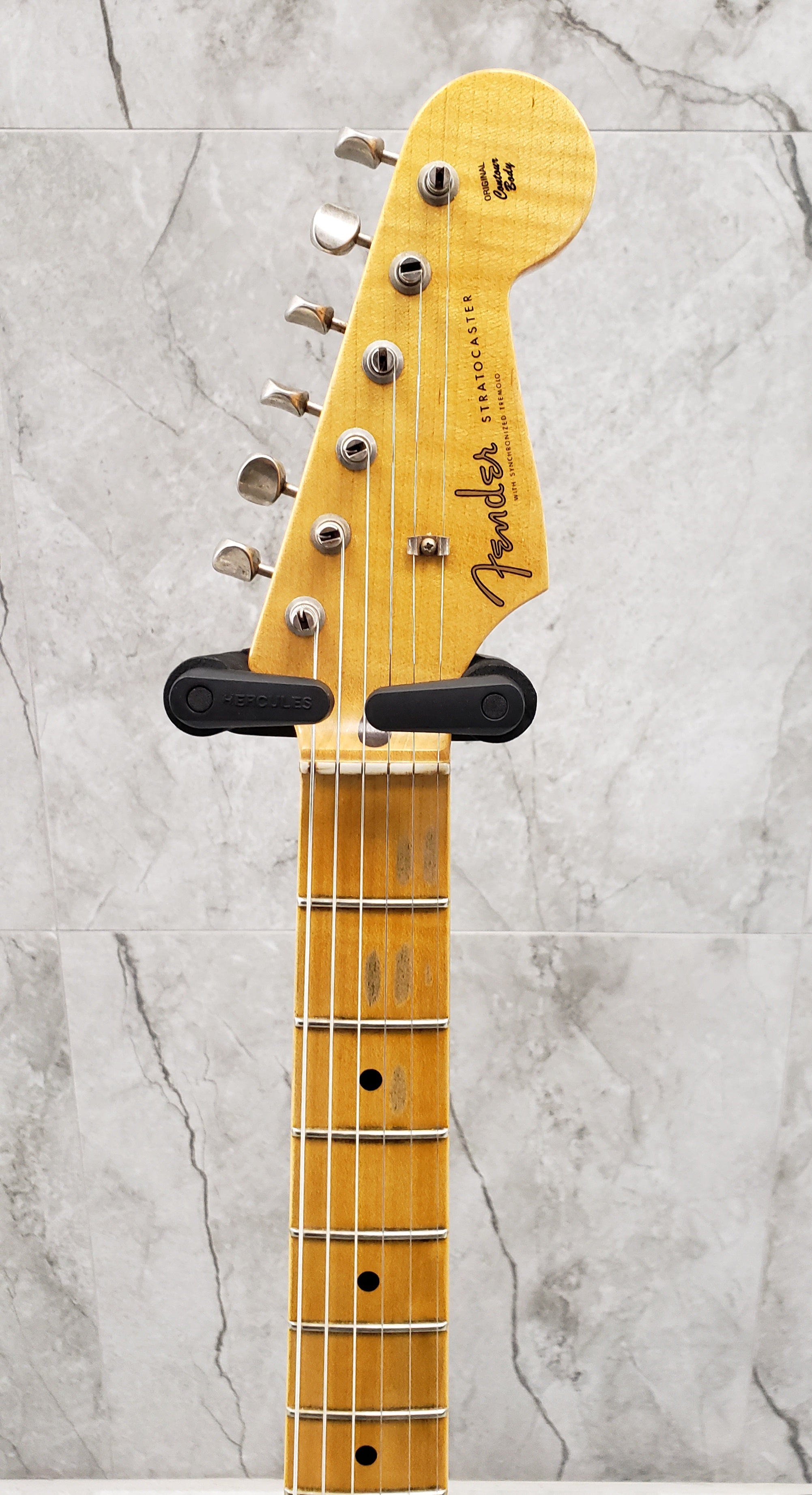 Fender Custom Shop 1957 Stratocaster Journeyman Relic Aged Blue Sparkle 9230010813 - Serial Number - R83429 - 7.4 LBS