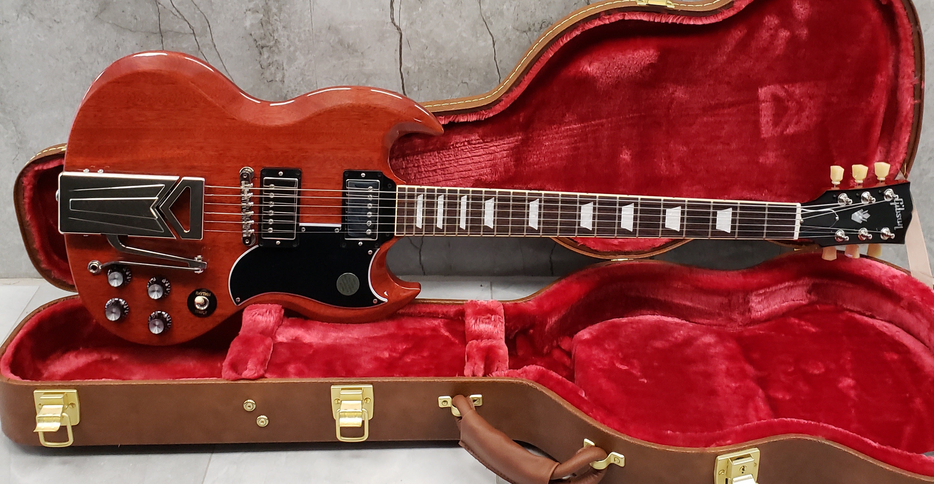 Gibson Standard 61 Sideways Vibrola SG6100VCSN Vintage Cherry