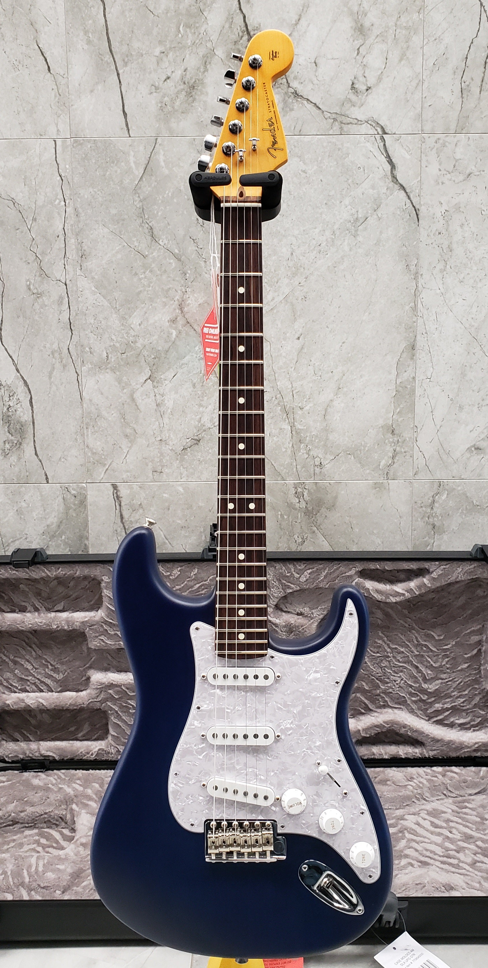 Fender Cory Wong Stratocaster Rosewood Fingerboard Sapphire Blue Transparent F-0115010727 SERIAL NUMBER CW220874 - 7.6 LBS