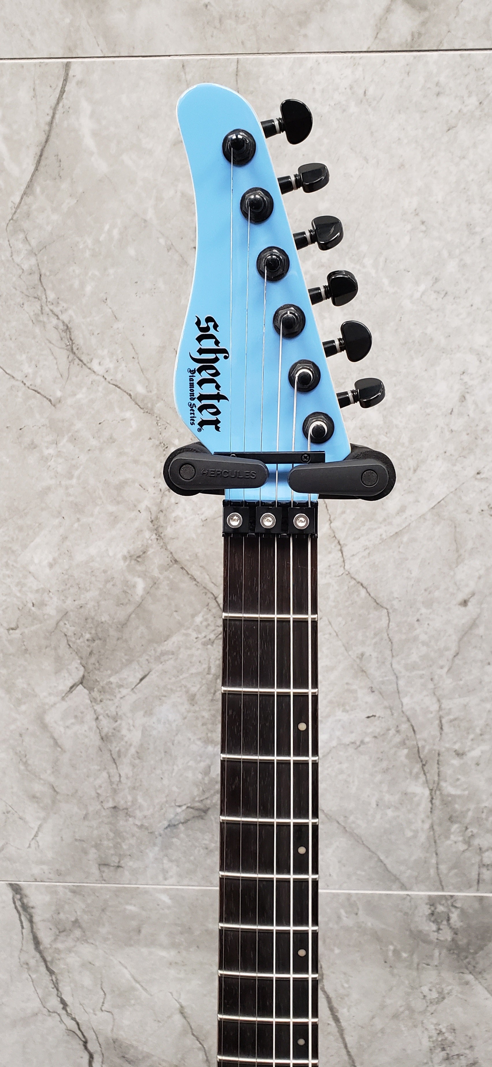 Schecter Sun Valley Super Shredder FR S W/ SUSTAINIAC Left Handed Electric Guitar Riviera Blue 1290-SHC