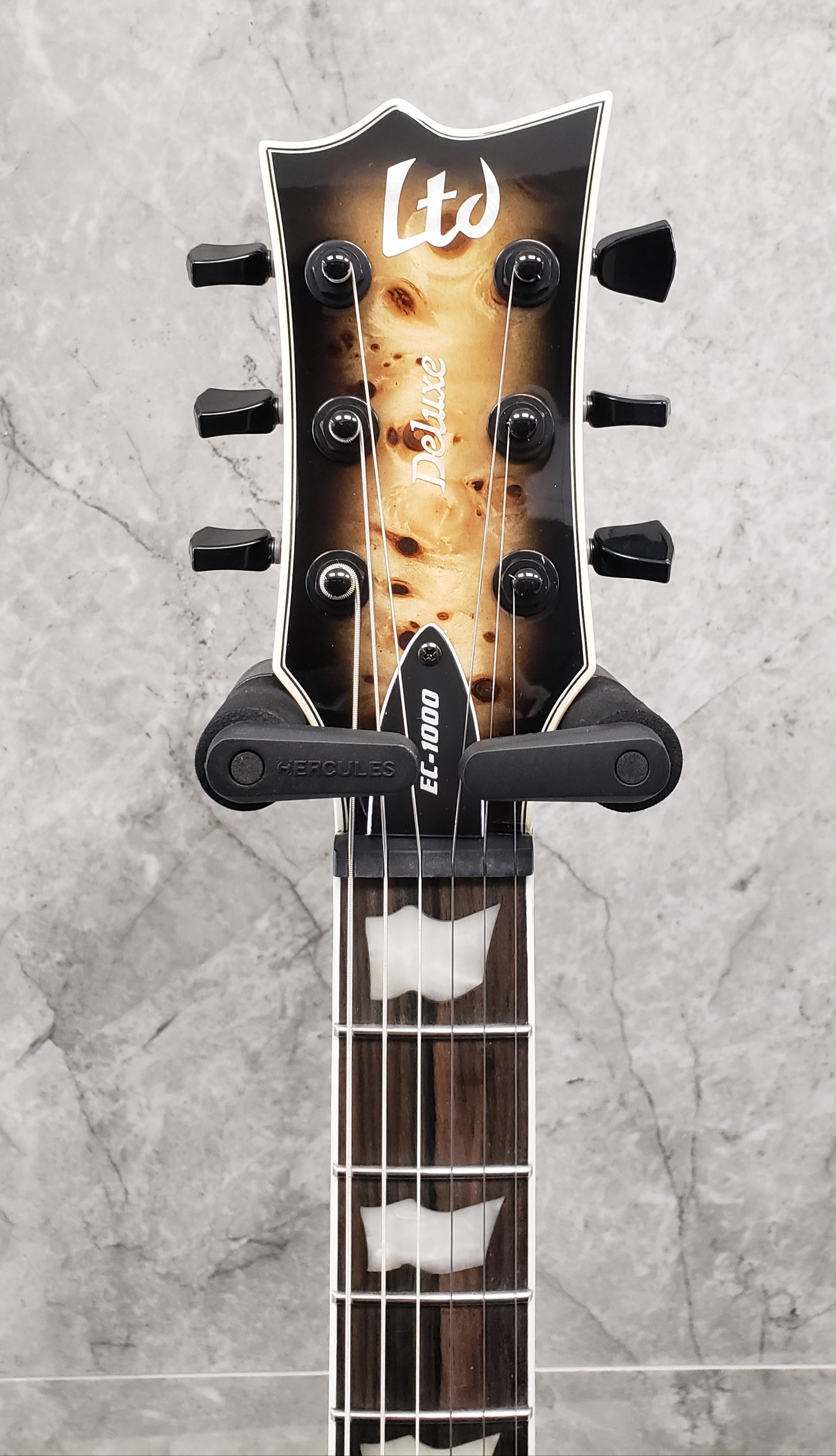 ESP LTD EC-1000 IN BLACK NATURAL BURST LEC1000BPBLKNB
