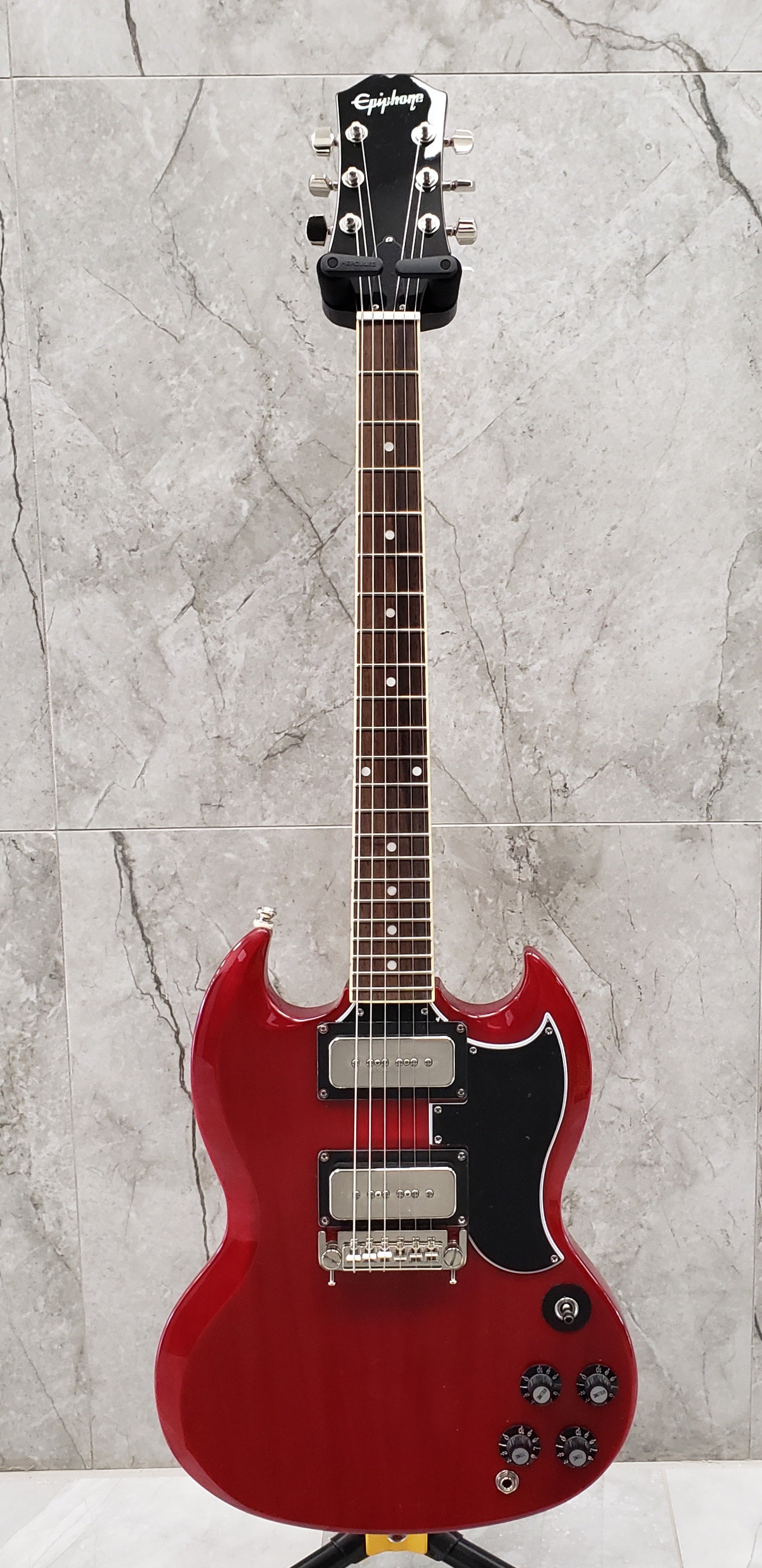 Epiphone Tony Iommi SG Special with Case - Vintage Cherry EIGCTIMSCNH