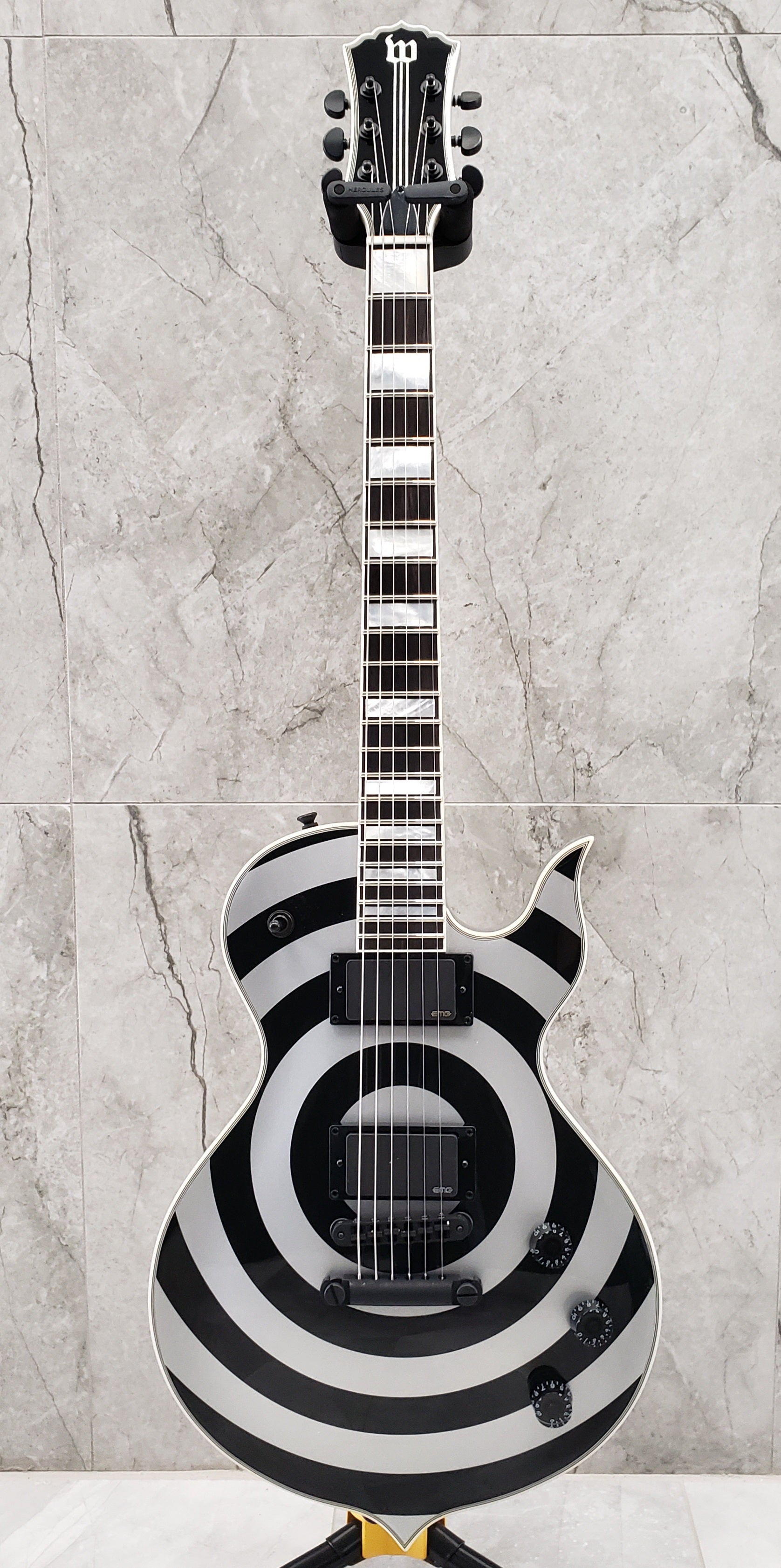 Wylde Audio Odin Grail Electric Guitar Silver 4535-SHC