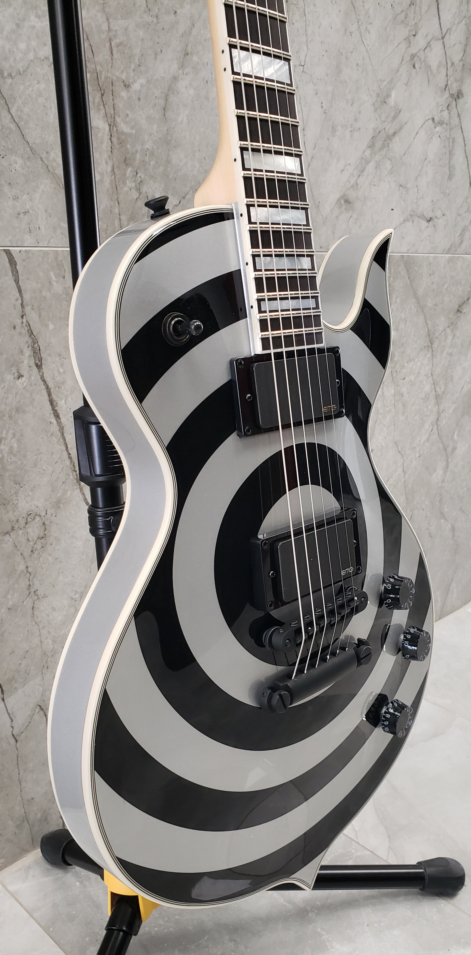 Wylde Audio Odin Grail Electric Guitar Silver 4535-SHC