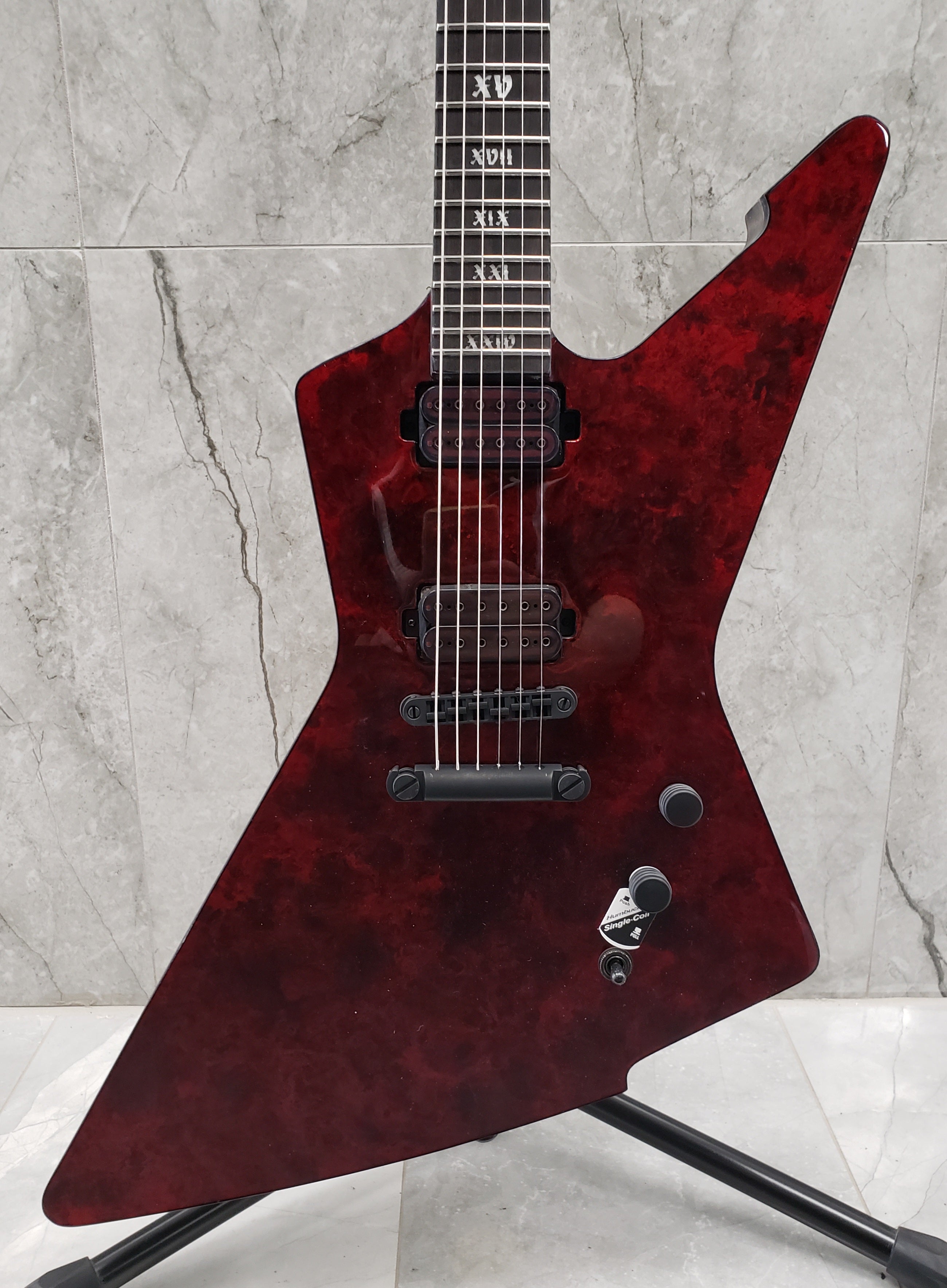 Schecter E-1 Apocalypse Electric Guitar Red Reign 1310-SHC