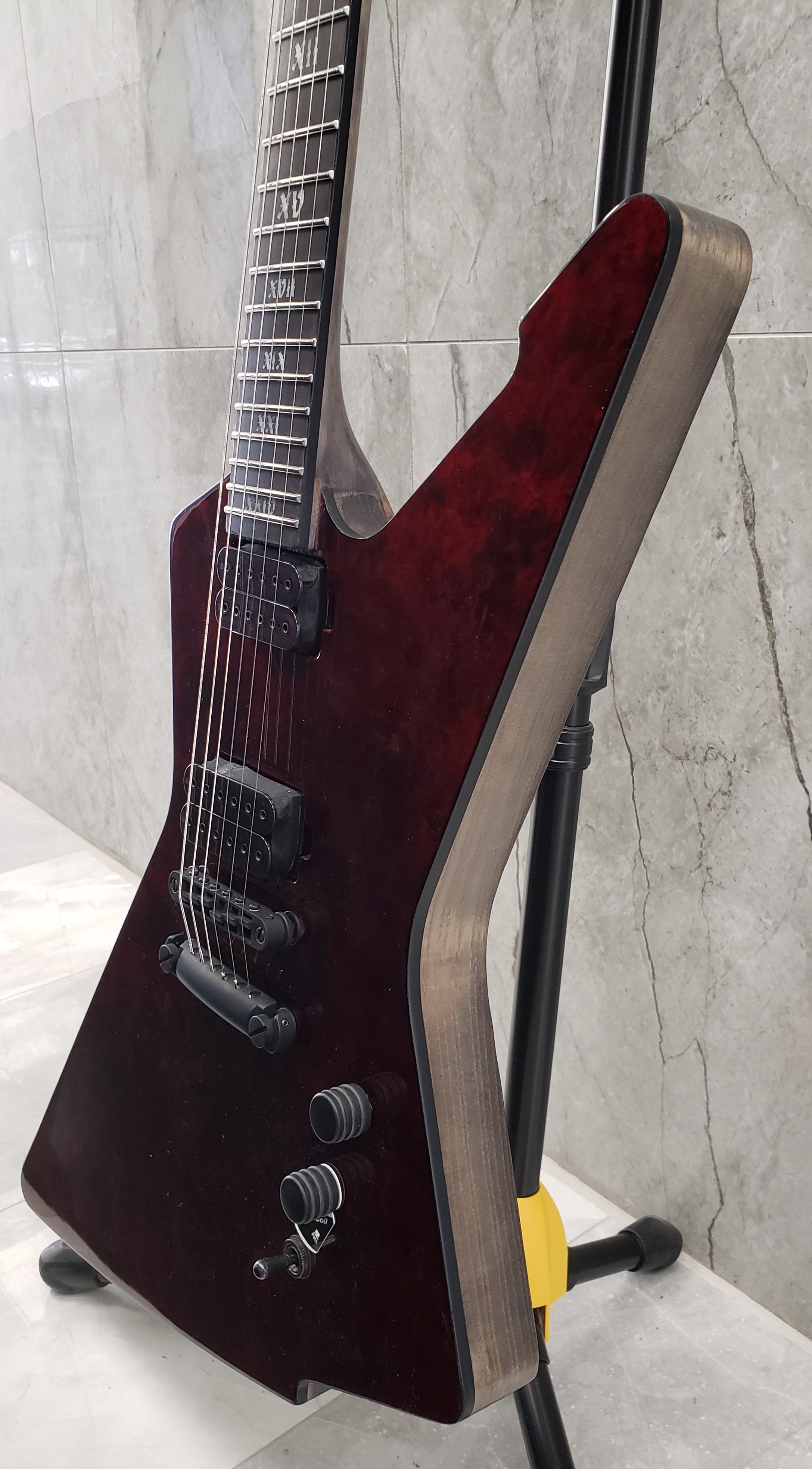 Schecter E-1 Apocalypse Electric Guitar Red Reign 1310-SHC