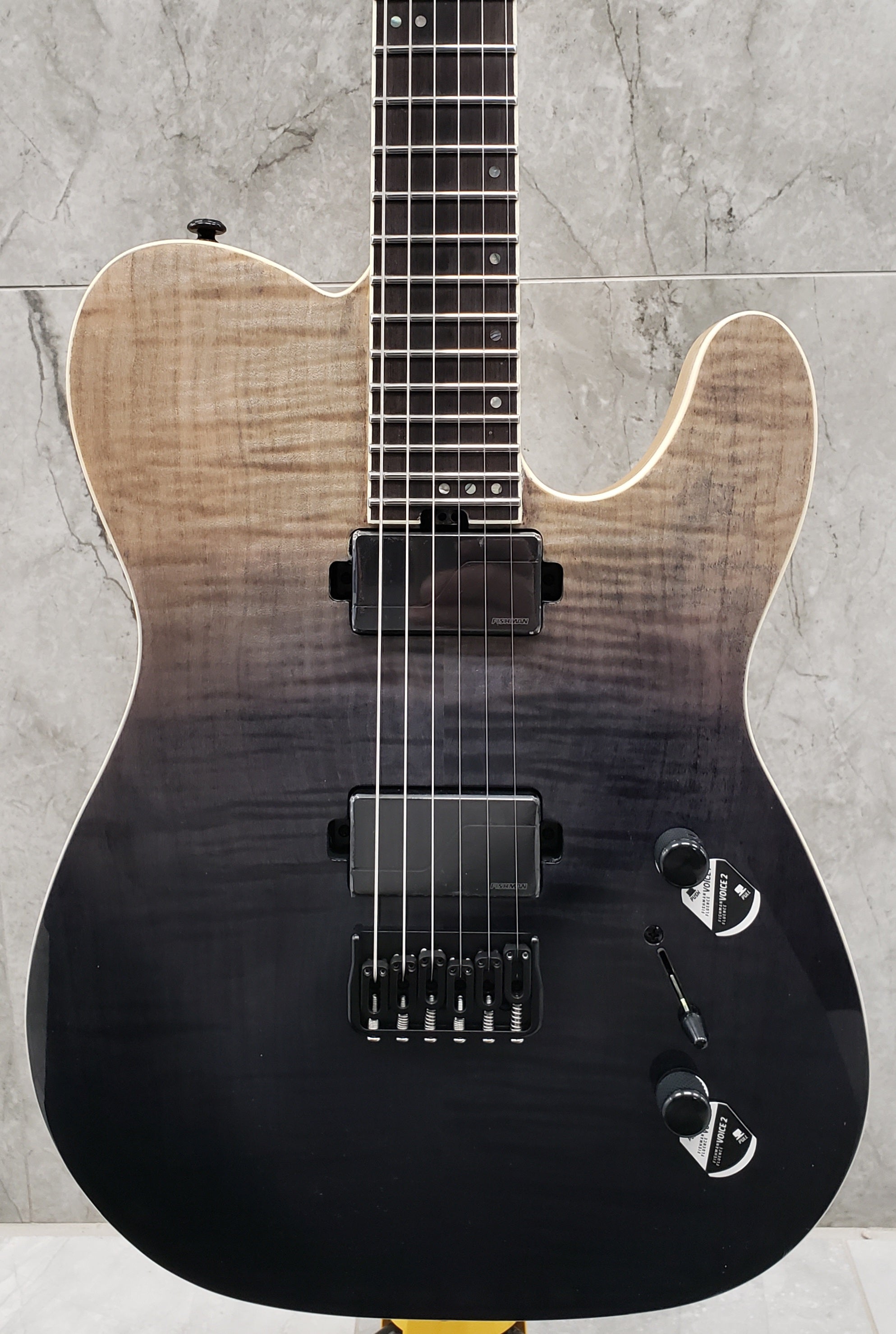 Schecter PT SLS Elite Electric Guitar Black Fade Burst 1341-SHC