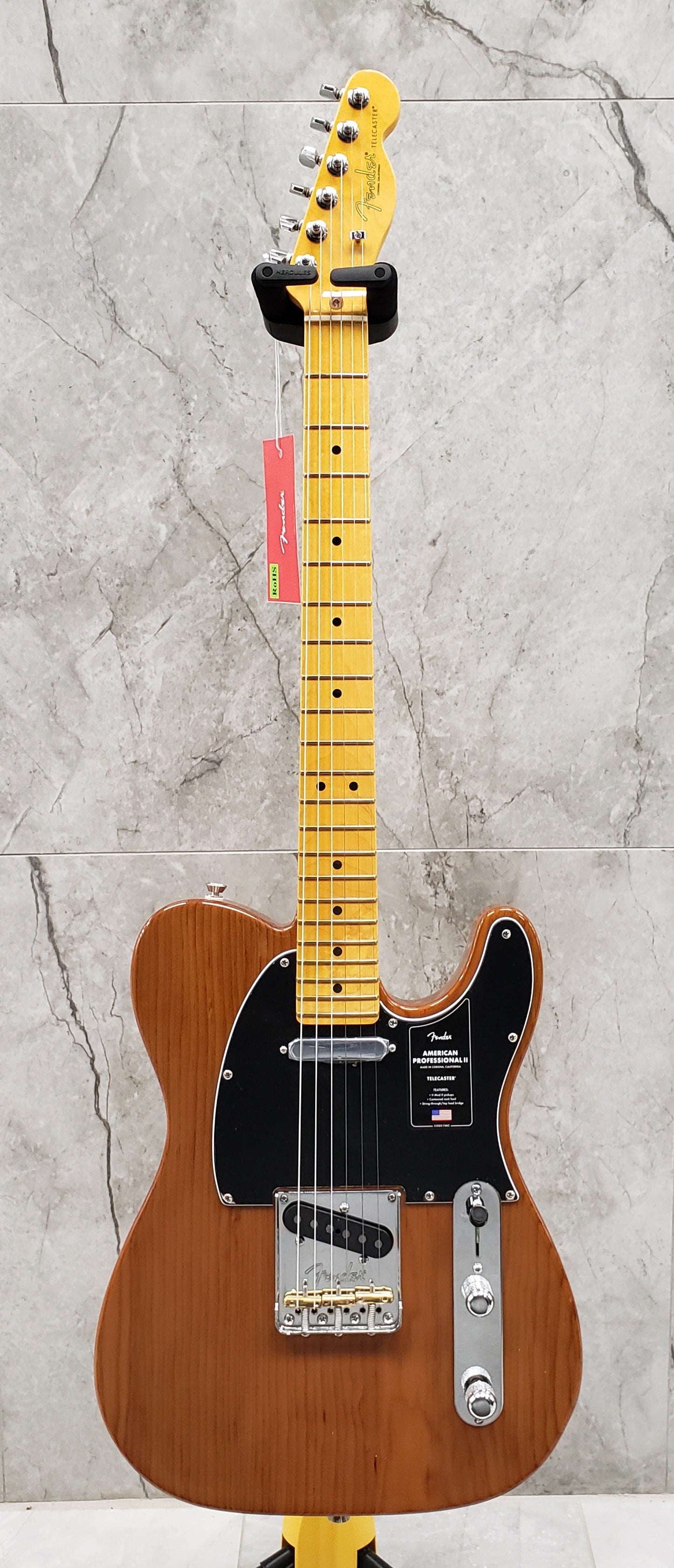 Fender American Professional II Telecaster Maple Fingerboard, Roasted Pine F-0113942763 SERIAL NUMBER US22102872 - 7.0 LBS