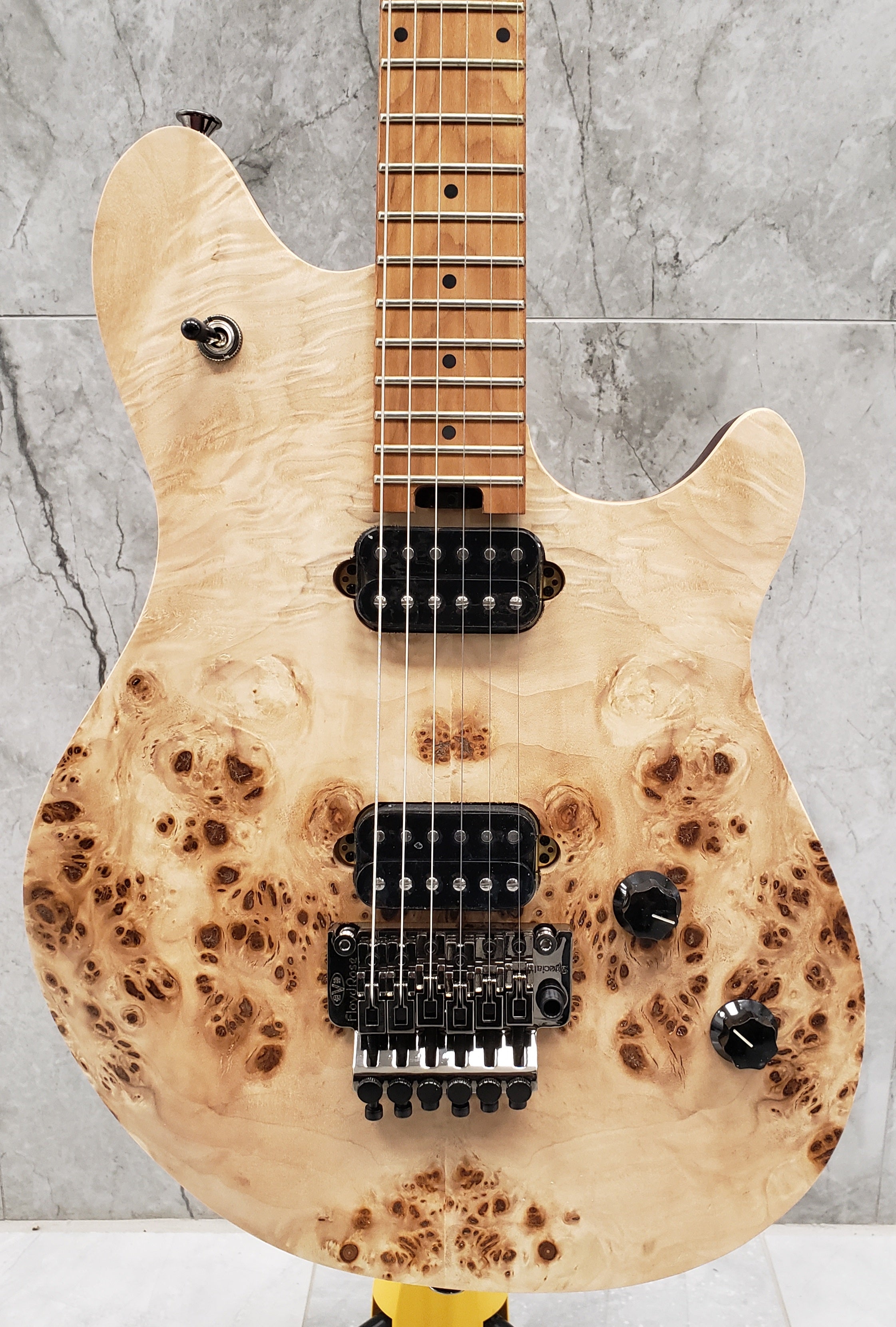 ギター Wolfgang WG Standard Exotic Poplar Burl EVH Wolfgang WG Standard Exotic Poplar Burl, Baked Maple Fingerboard,