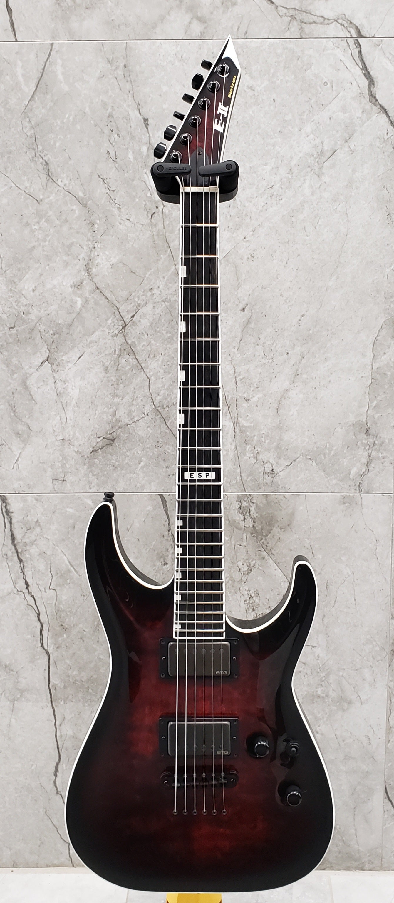 ESP E-II HORIZON NT-II MADE IN JAPAN EII See Thru Black Cherry Sunburst EIIHORNTIISTBCSB