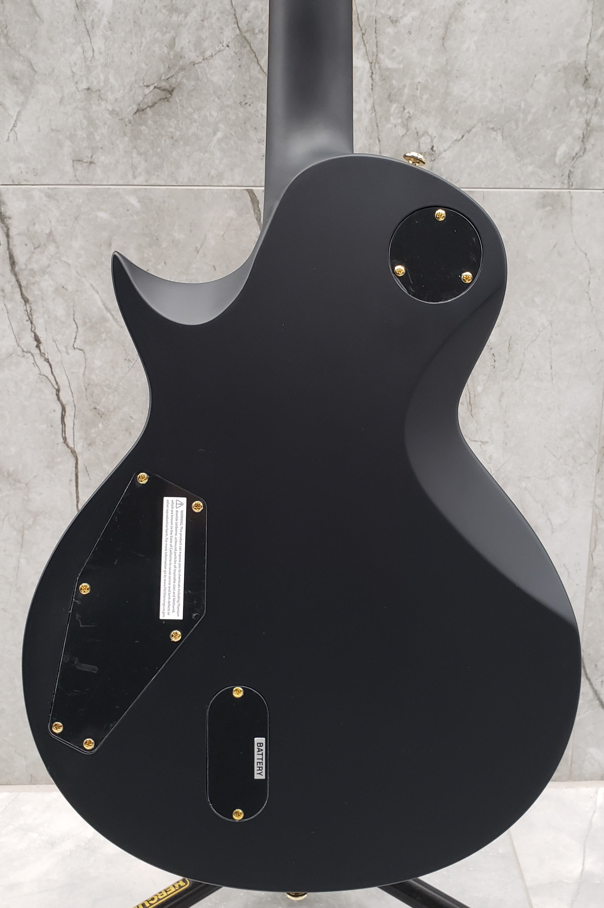 EC-1000 Gaucher (EMG, EB) - vintage black Guitare électrique