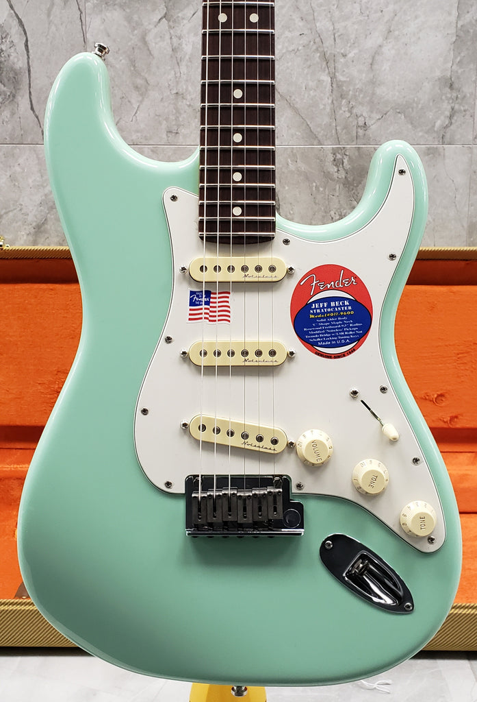 ギター Fender USA JeffBeck Stratocaster 中古】Fender USA フェンダー / Jeff Beck Stratocaster Olympic White