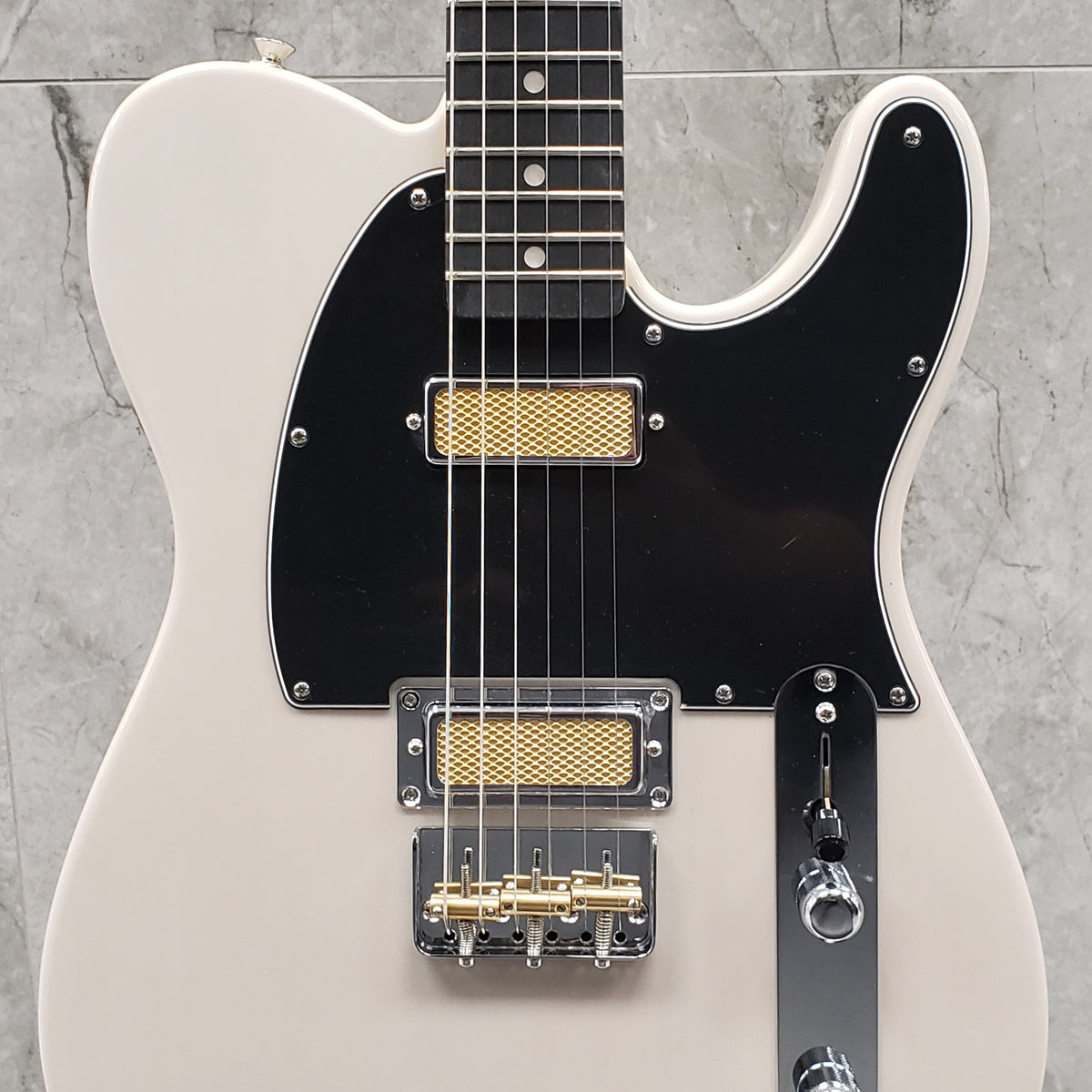 Fender Gold Foil Telecaster Ebony Fingerboard White Blonde 0140731301