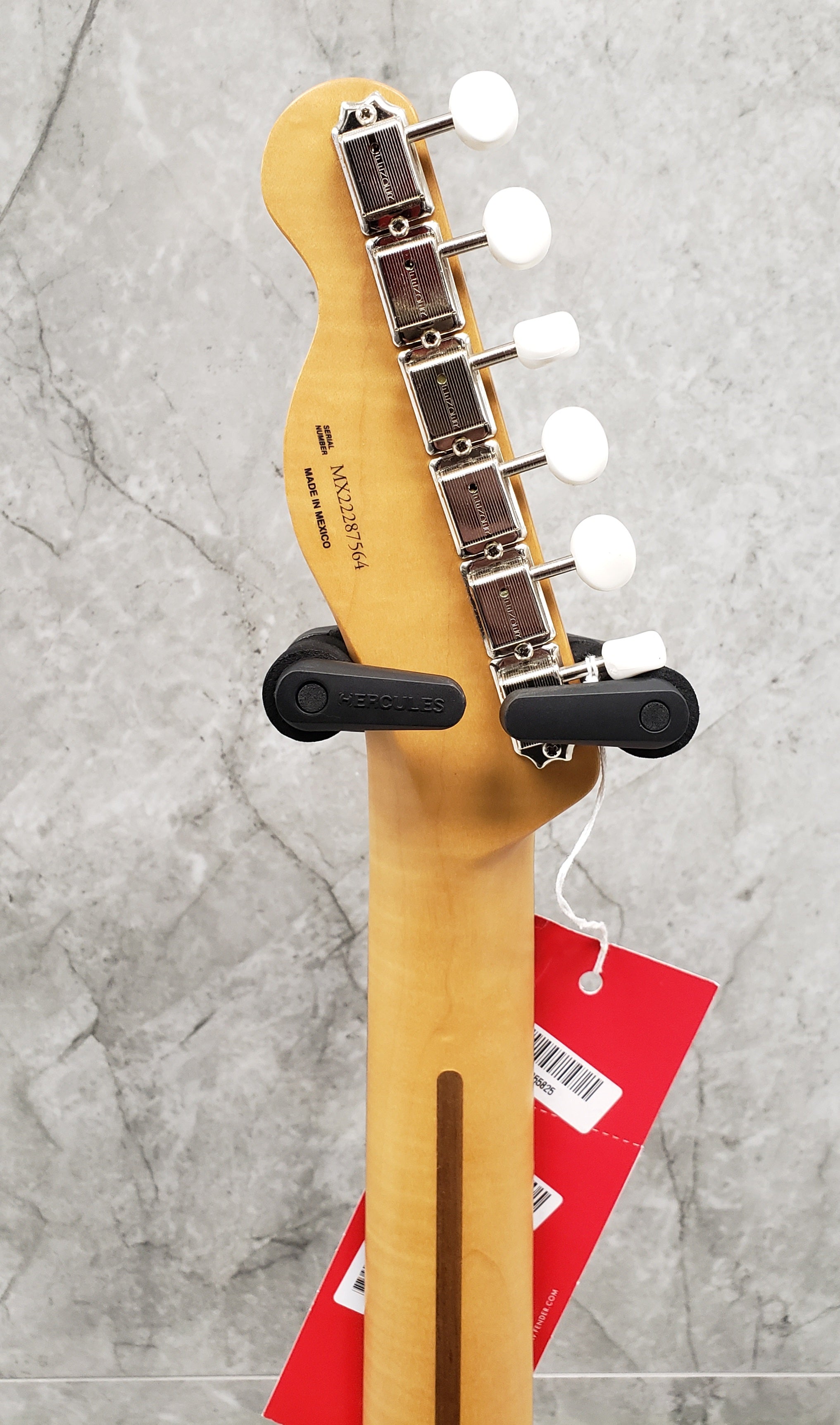 Fender Gold Foil Telecaster Ebony Fingerboard White Blonde 0140731301 SERIAL NUMBER MX22287564 - 8.4 LBS