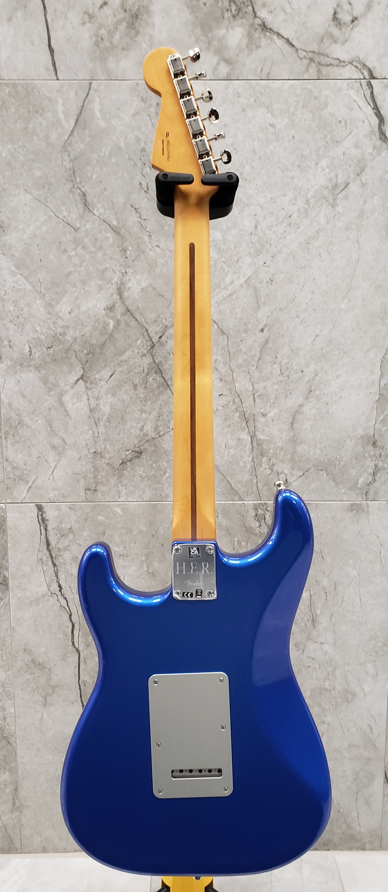 Fender Limited Edition H.E.R. Stratocaster Maple Fingerboard, Blue Marlin 0140242364