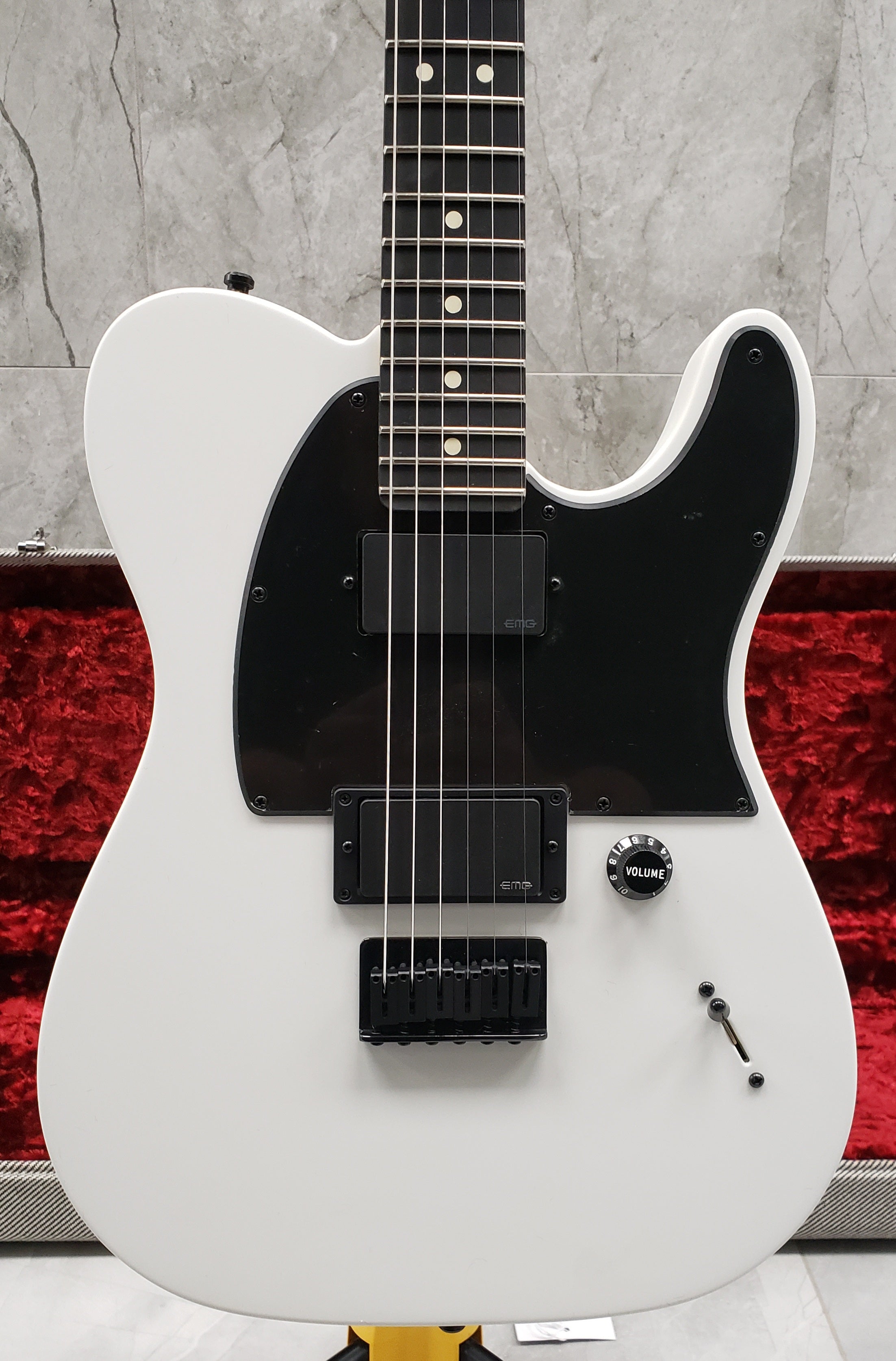 Fender Jim Root Telecaster Ebony Fingerboard Flat White 0134444780 SER