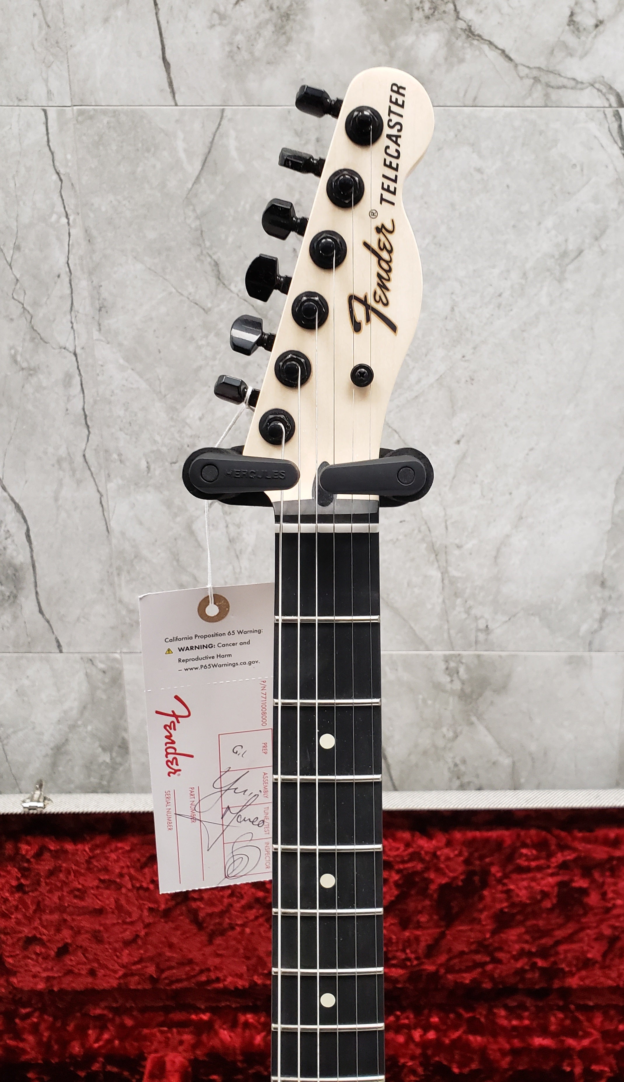 jim root pedals Fender Jim Root Telecaster Ebony Fingerboard Flat White 0134444780 SER — L.A. Music
