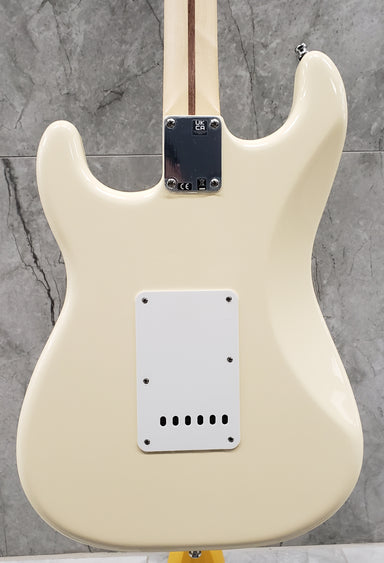 Fender Jimmie Vaughan Tex-Mex Strat, Maple Fingerboard, Olympic White 0139202305