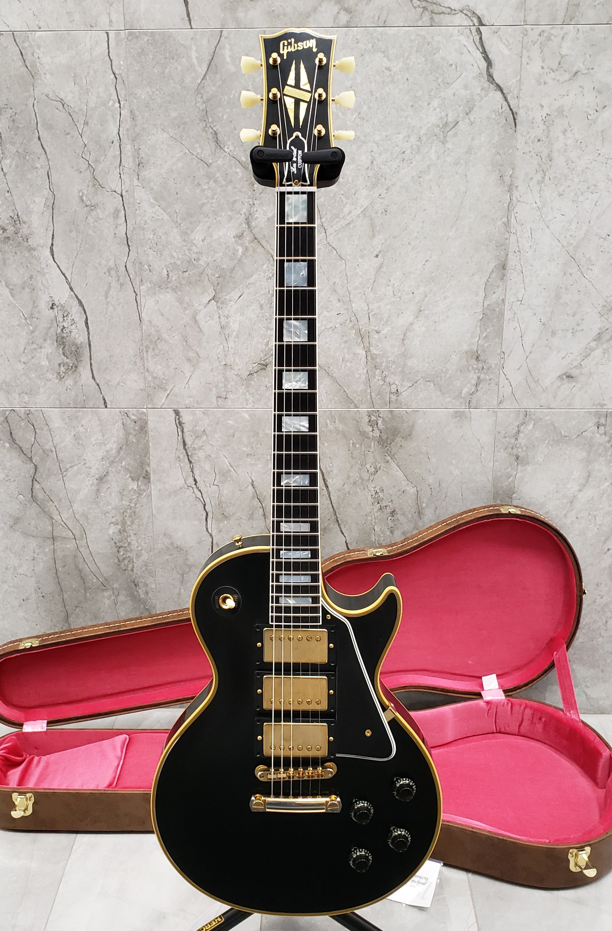 Gibson Custom Shop 1957 Les Paul Custom Reissue 3 Pickup VOS LPB357VOEBGH