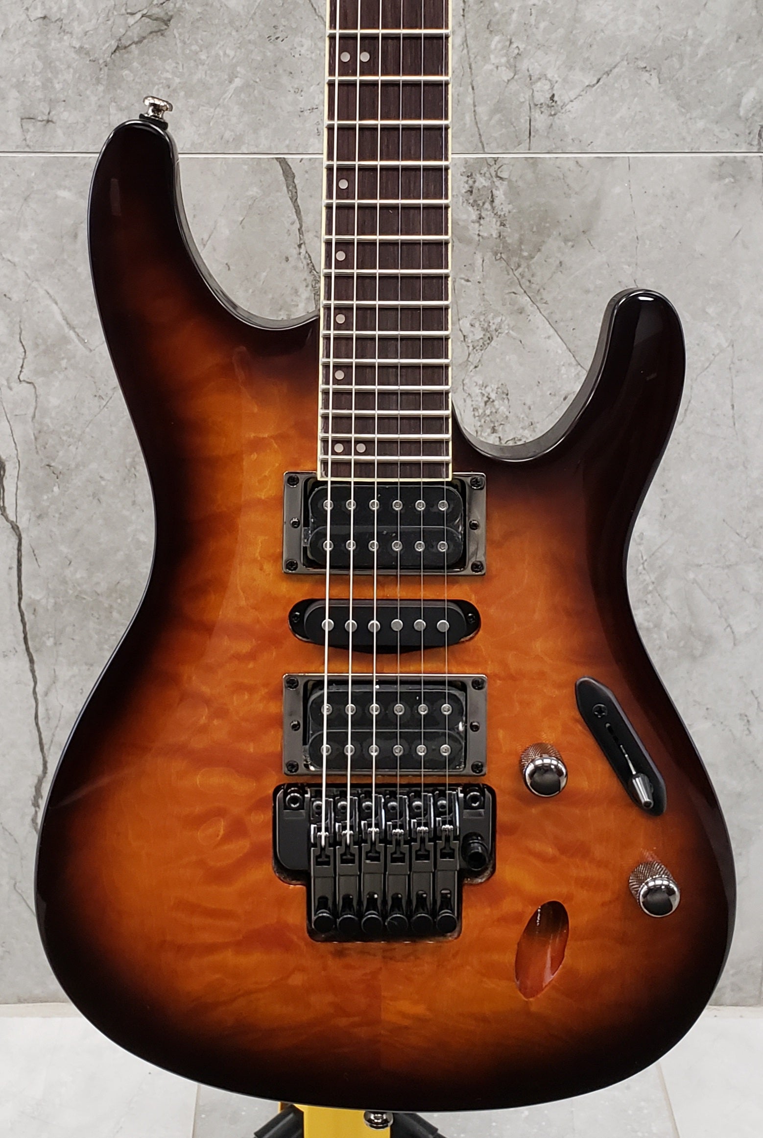 Ibanez S670QMDEB S670 Dragon Eye Burst SERIAL NUMBER I220602725 - 6.8
