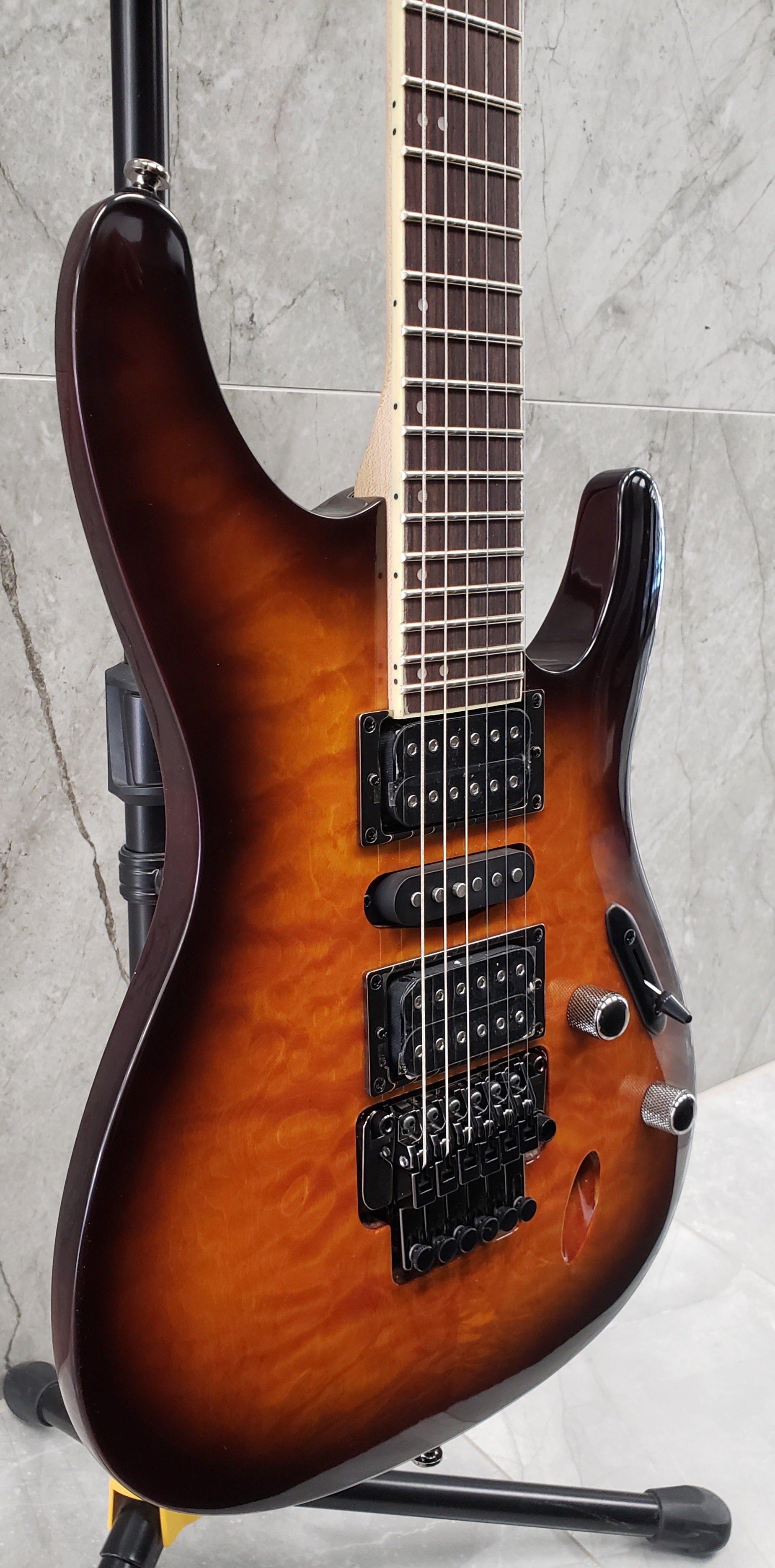 Ibanez S670QMDEB S670 Dragon Eye Burst