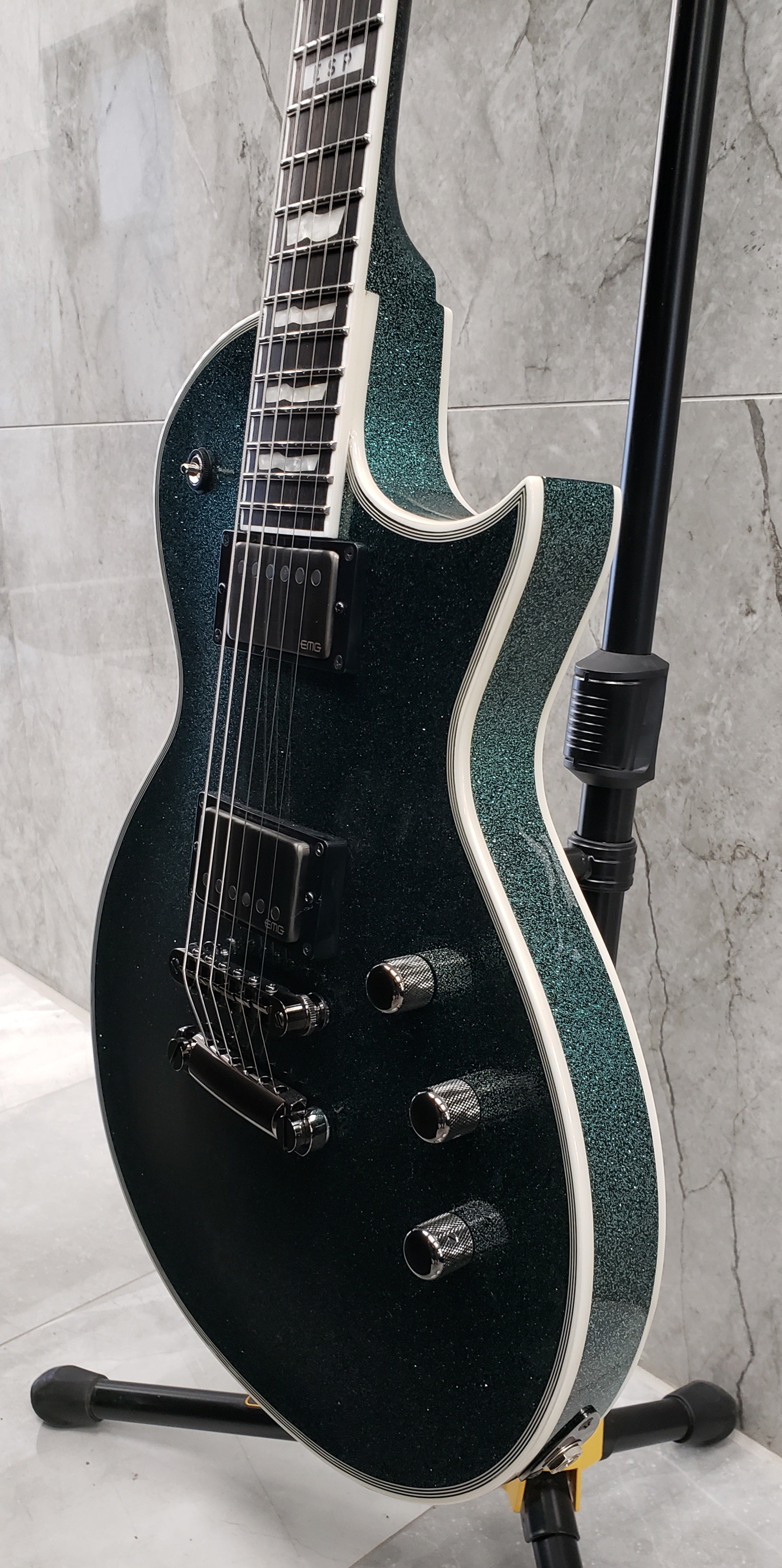ESP E-II EII Eclipse DB Electric Guitar MADE IN JAPAN Granite Sparkle EIIECDBGNSP
