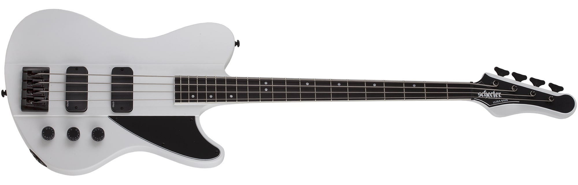 Schecter Ultra 4 String Electric Bass Satin White 2126-SHC