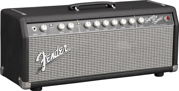 Fender Super-Sonic 22 Head Black Silver 2161000000