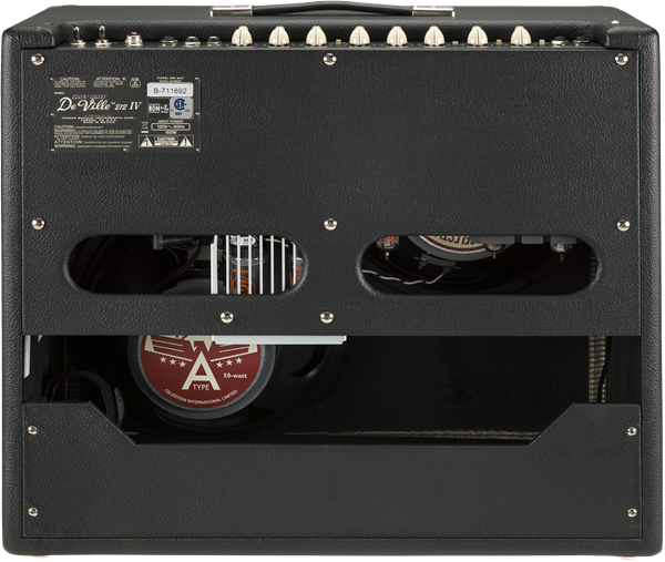 FENDER Hot Rod DeVille™ 212 IV Black 60 WATT ALL TUBE AMPLIFIER