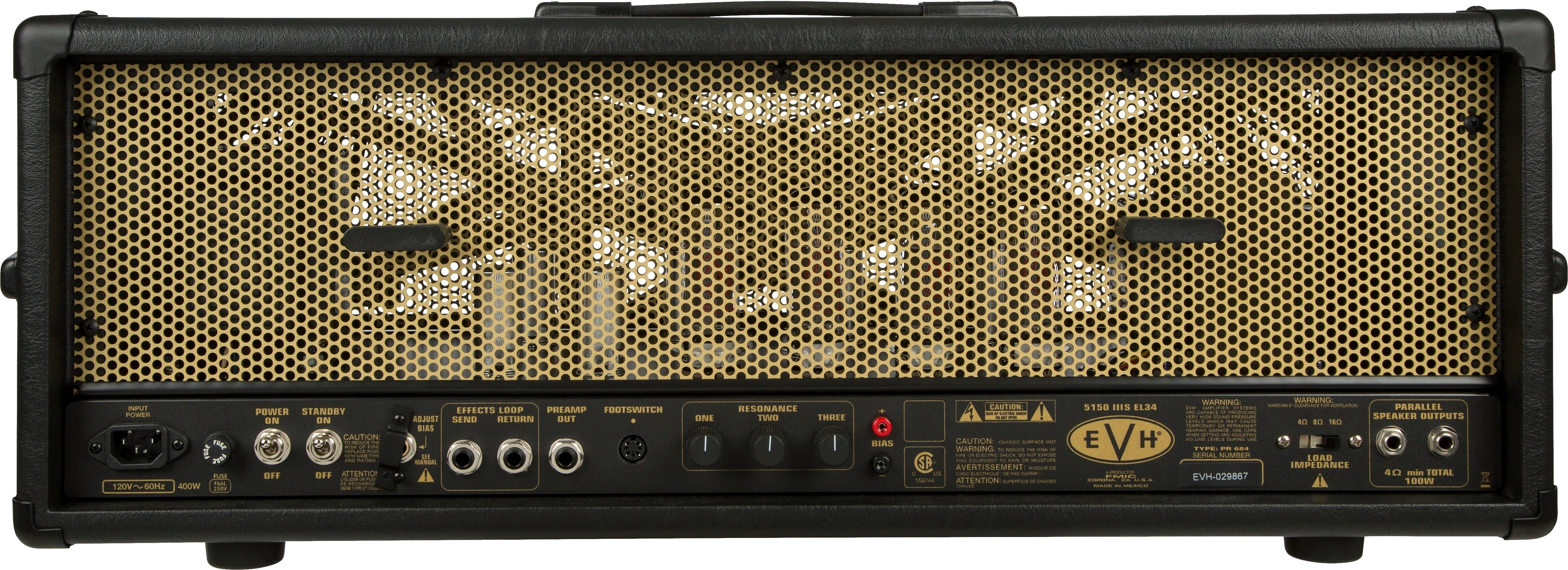 EVH 5150 III 100S EL34 Head 120V 2250260000