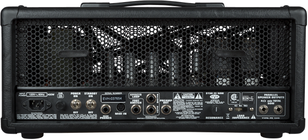 EVH 5150III® 50W 50 WATT 6L6 Head IN Black