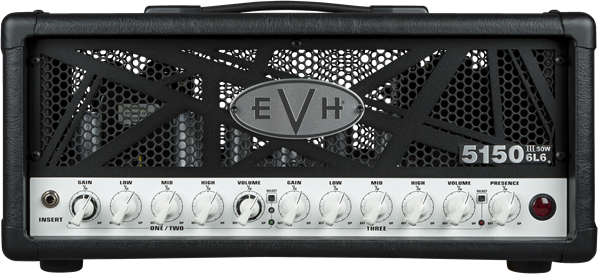 EVH 5150III® 50W 50 WATT 6L6 Head IN Black