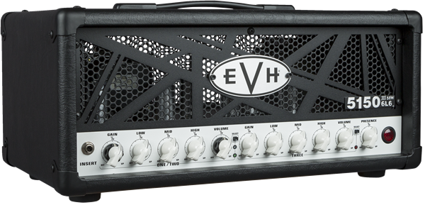 EVH 5150III® 50W 50 WATT 6L6 Head IN Black