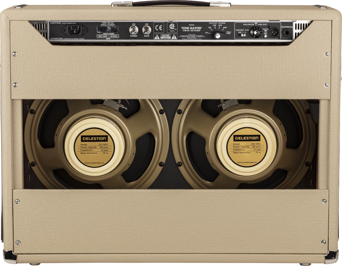 FENDER Tone Master Twin Reverb Blonde F-2274200982