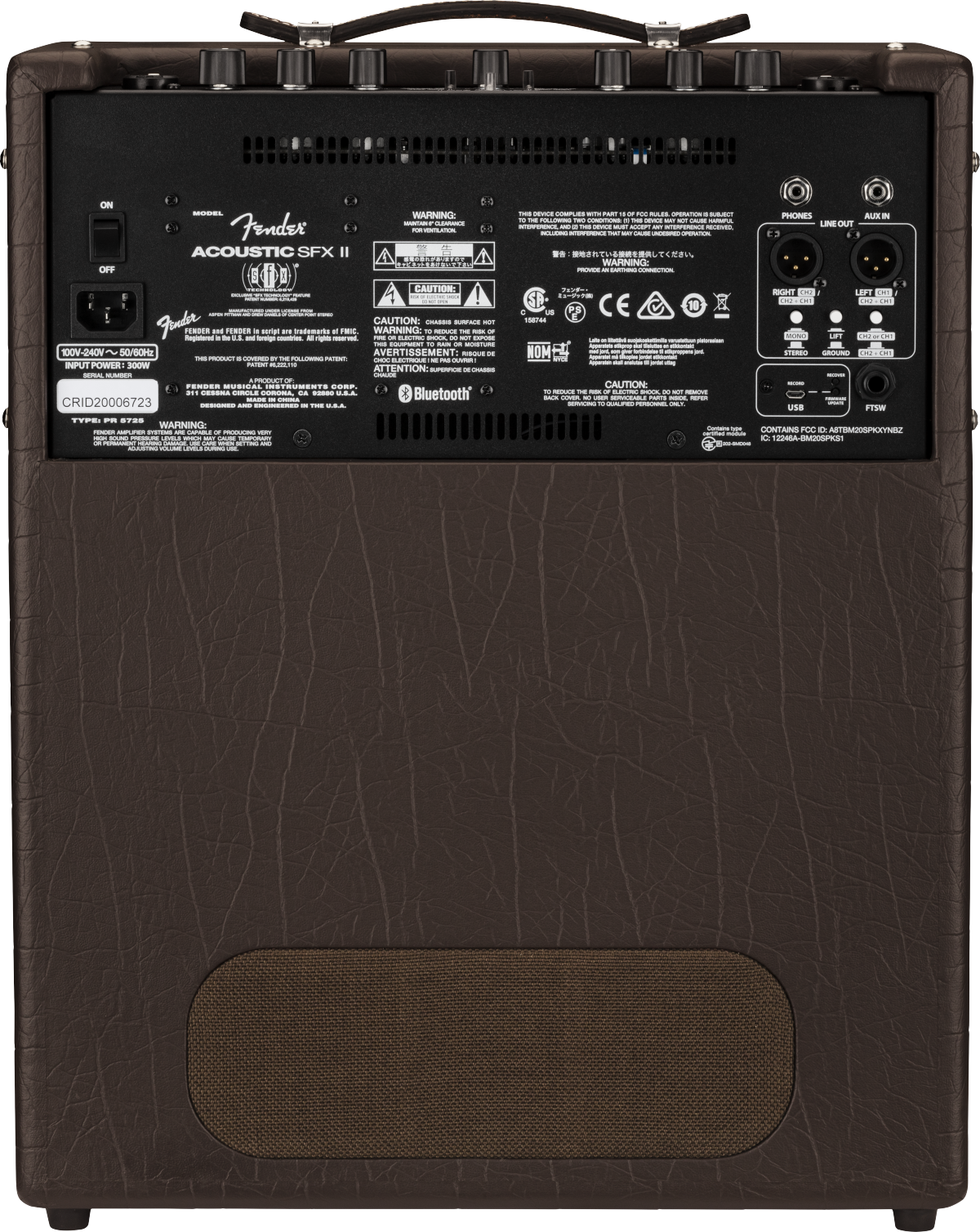 Fender Acoustic SFX II Acoustic Amplifier MODEL 2314500000