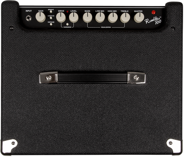 Fender Rumble 100 V3, 120V, Black, Silver 2370400000 — L.A. Music Fender Rumble 100 V3, 120V, Black, Silver 2370400000 — L.A. Music