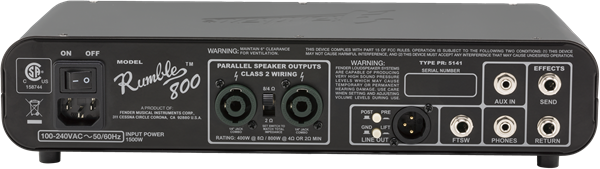 Fender Rumble 800 HD 120V 2372000000