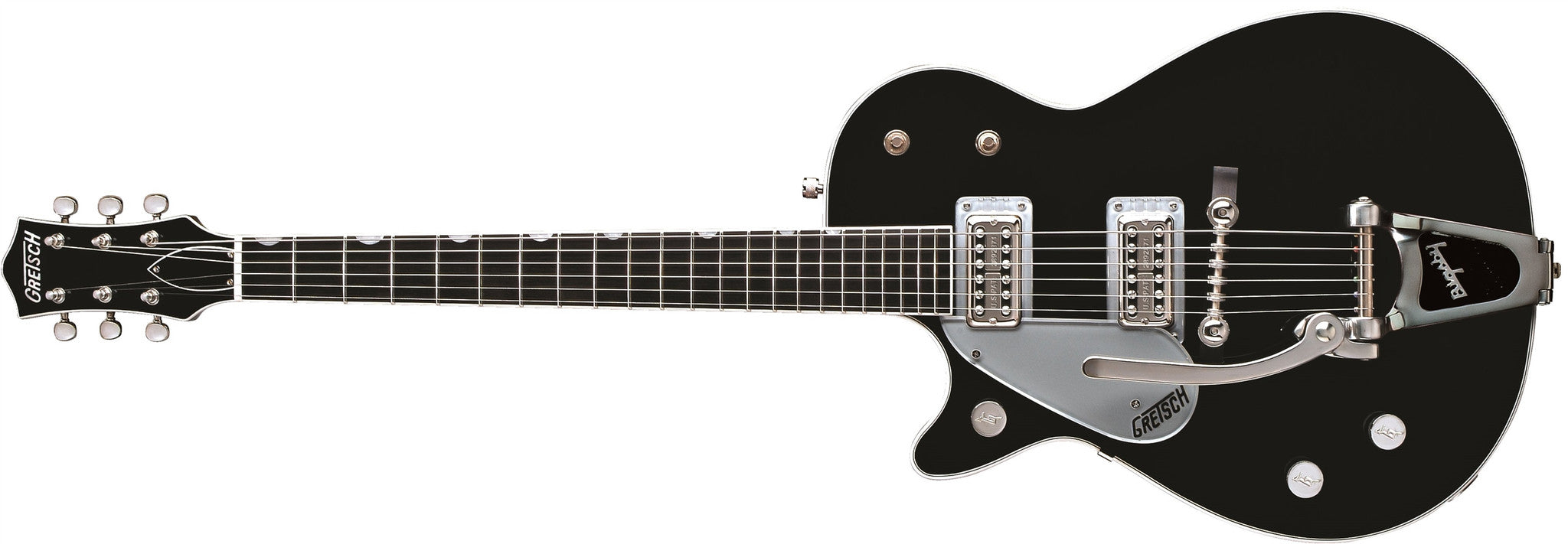 Gretsch G6128TLH Duo Jetwith Bigsby, Left-Handed,  Ebony Fingerboard, Black 2400420806 - L.A. Music - Canada's Favourite Music Store!