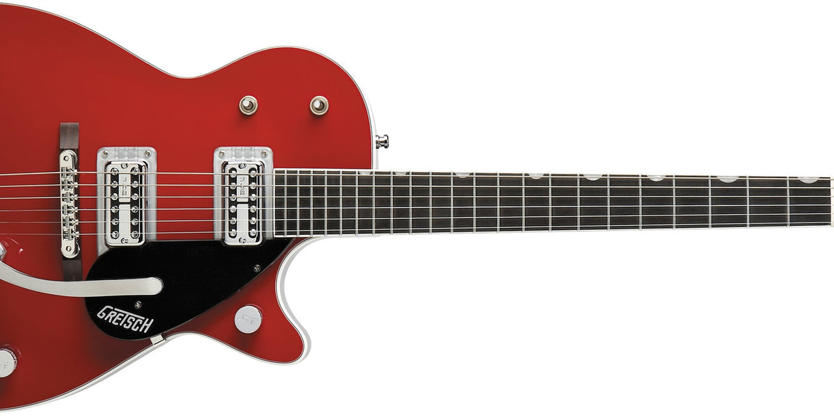 Gretsch G6131T-TVP Power Jet Firebird with Bigsby, TV Jones, Ebony