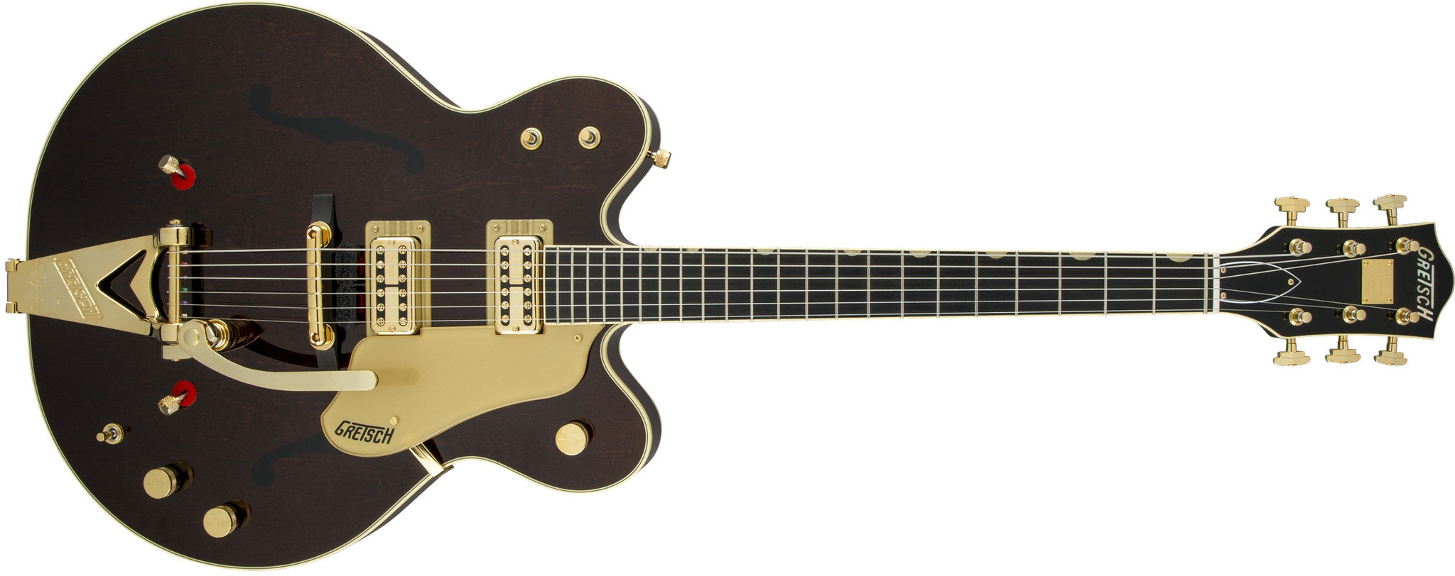 Gretsch G6122T-62GE Golden Era Edition 1962 Chet Atkins Country Gentleman with Bigsby, TV Jones, Walnut Stain 2401235892 - L.A. Music - Canada's Favourite Music Store!