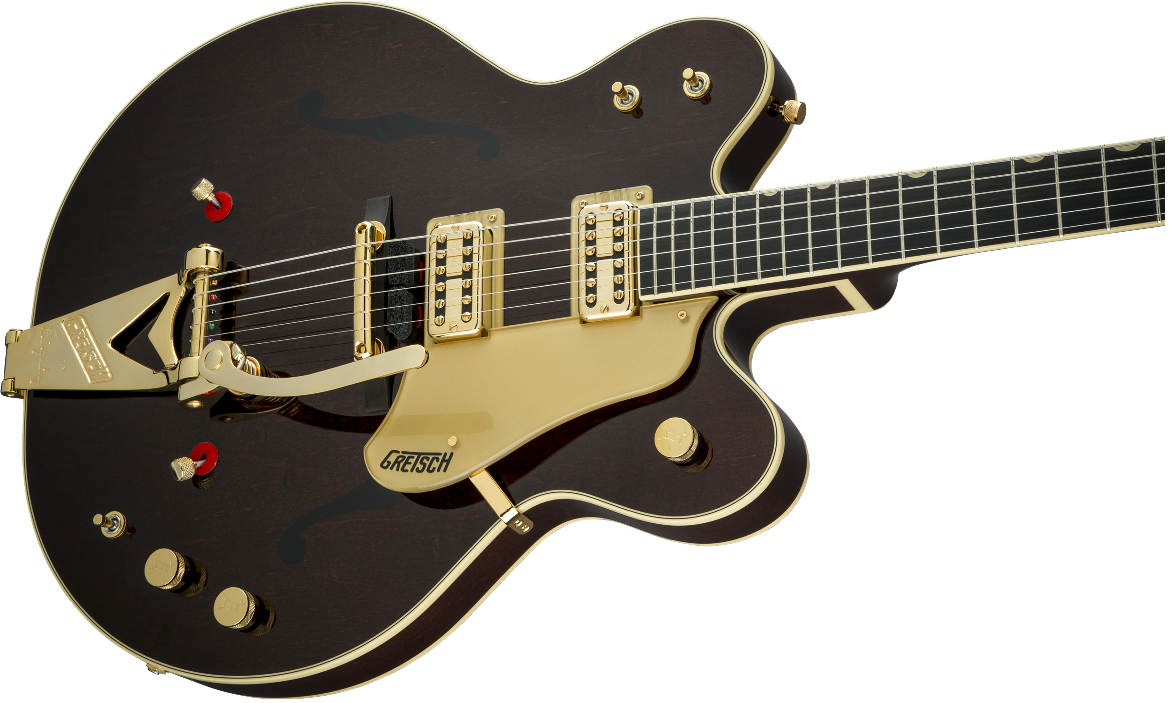 Gretsch G6122T-62GE Golden Era Edition 1962 Chet Atkins Country Gentleman with Bigsby, TV Jones, Walnut Stain 2401235892