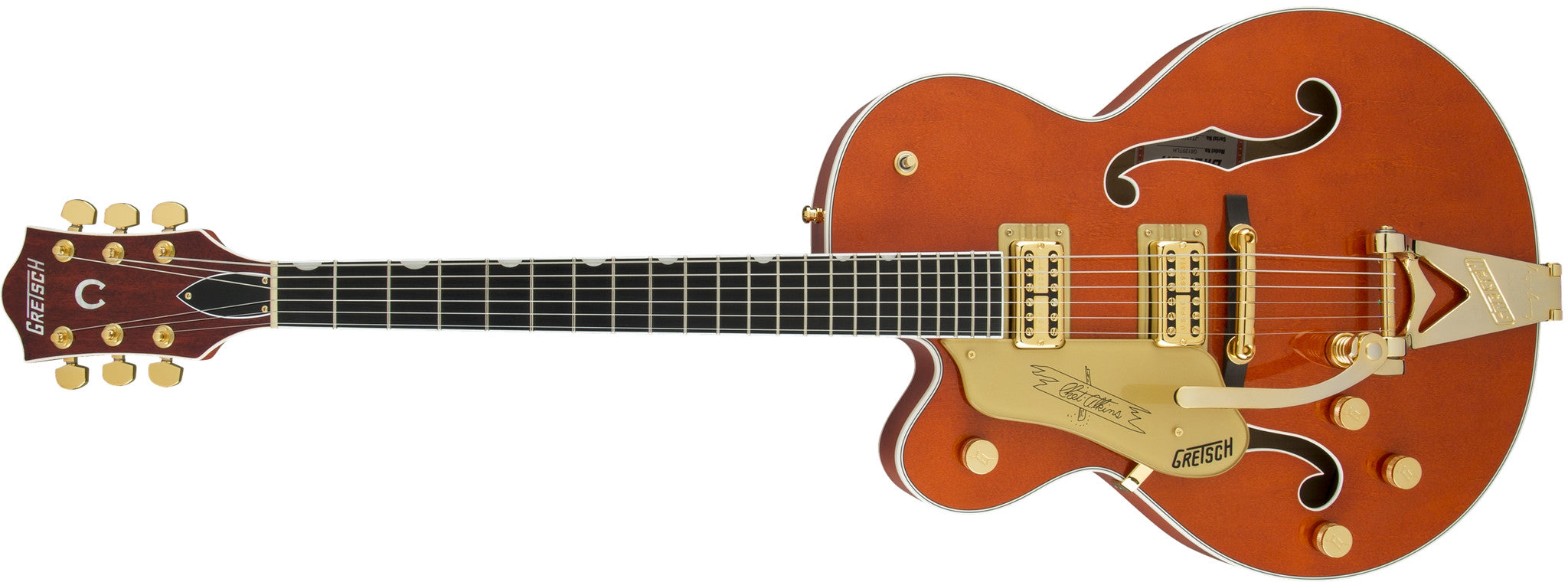 Gretsch G6120TLH Players Edition Nashville with Bigsby, Left-Handed, Filter'Tron Pickups, Orange Stain 2401320822 - L.A. Music - Canada's Favourite Music Store!