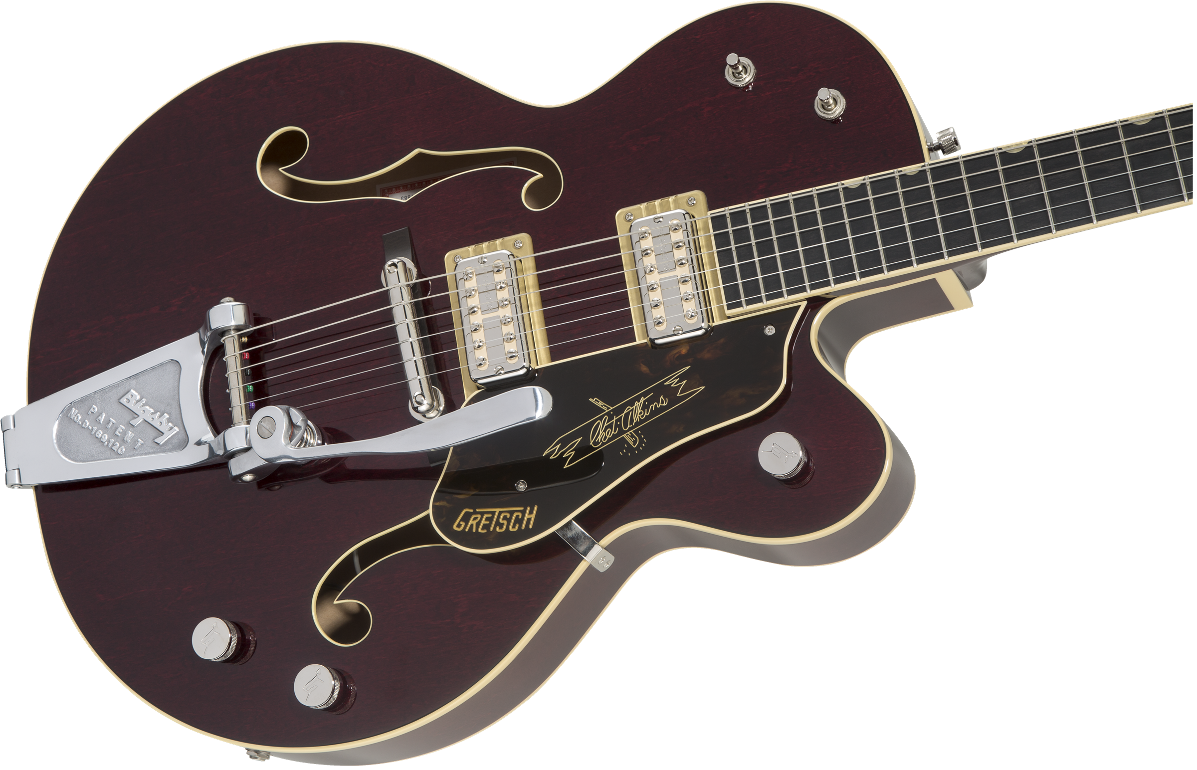 Gretsch G6120T Limited Edition 59 Nashville Single-Cut with Bigsby Ebony Fingerboard Dark Cherry Stain