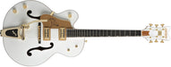 Gretsch G6136TLH White Falcon, Left-Handed, Ebony Fingerboard, White, with Bigsby 2401421805 - L.A. Music - Canada's Favourite Music Store!