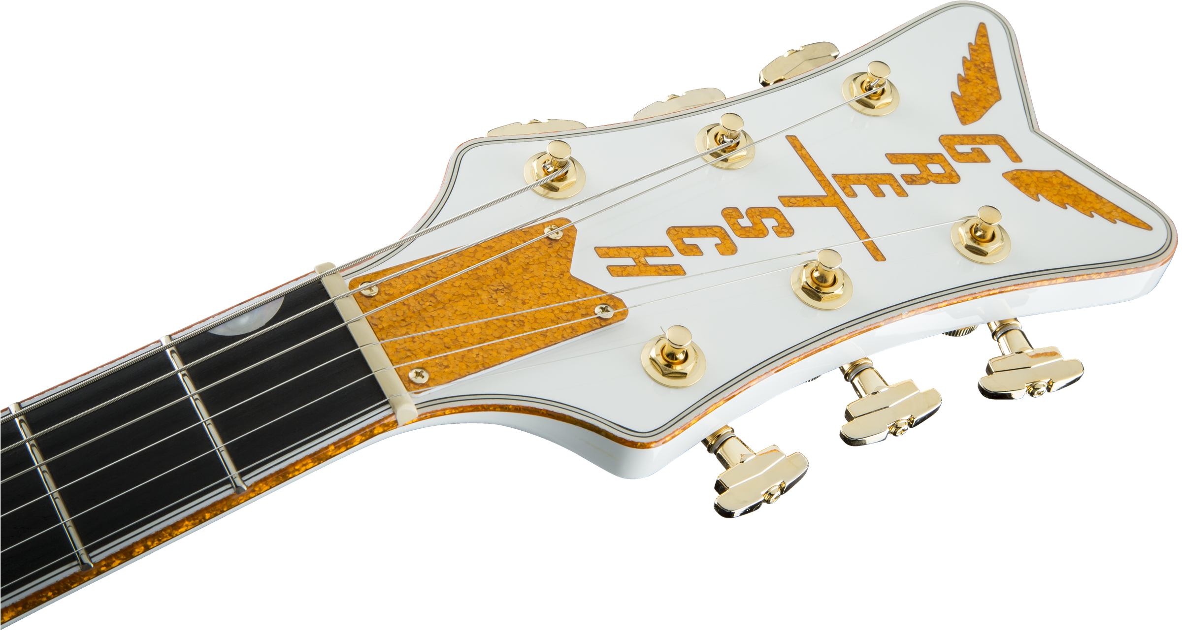 Gretsch G6136T-WHT Players Edition Falcon with String-Thru Bigsby, Filter'Tron Pickups, White 2401501805