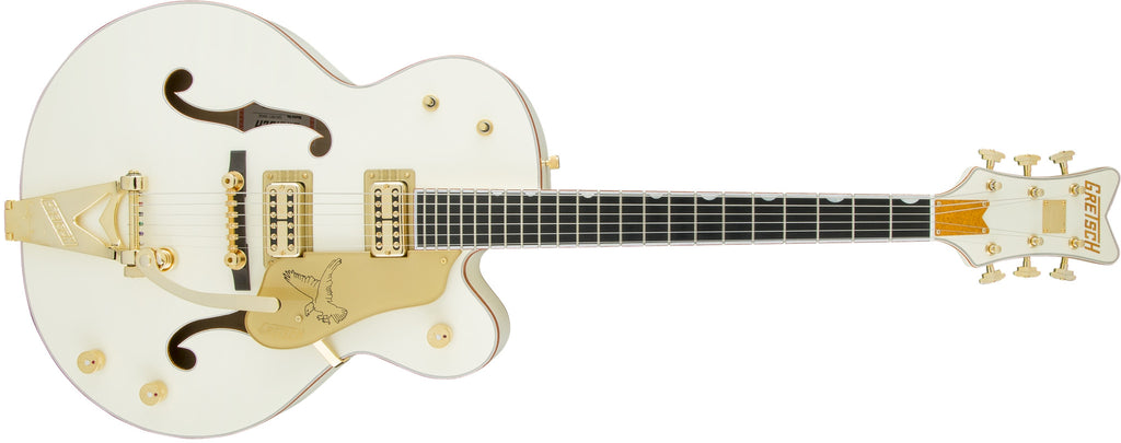GRETSCH エレキギター ホワイト ゴールド金具 Gretsch G6136T-59GE Golden Era Edition 1959 Falcon with Bigsby, TV Jon