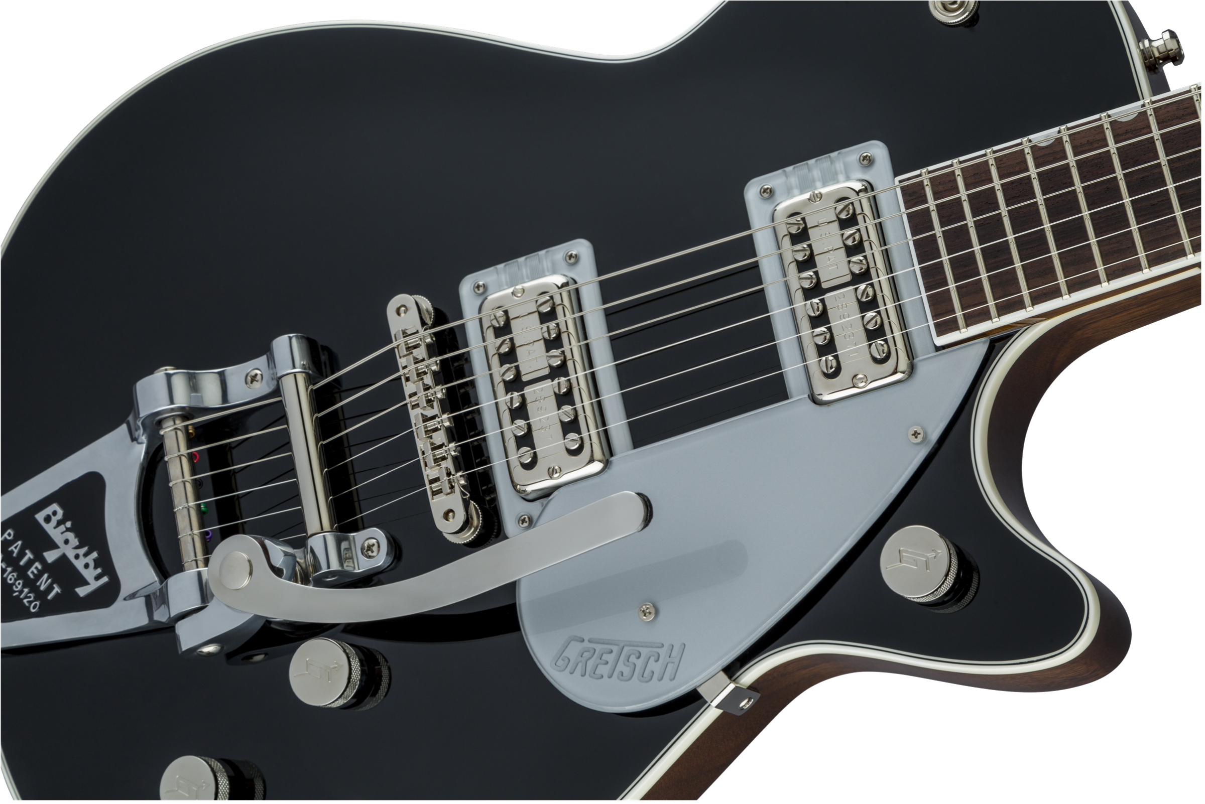 Gretsch G6128T Players Edition Jet FT with Bigsby Rosewood Fingerboard in Black